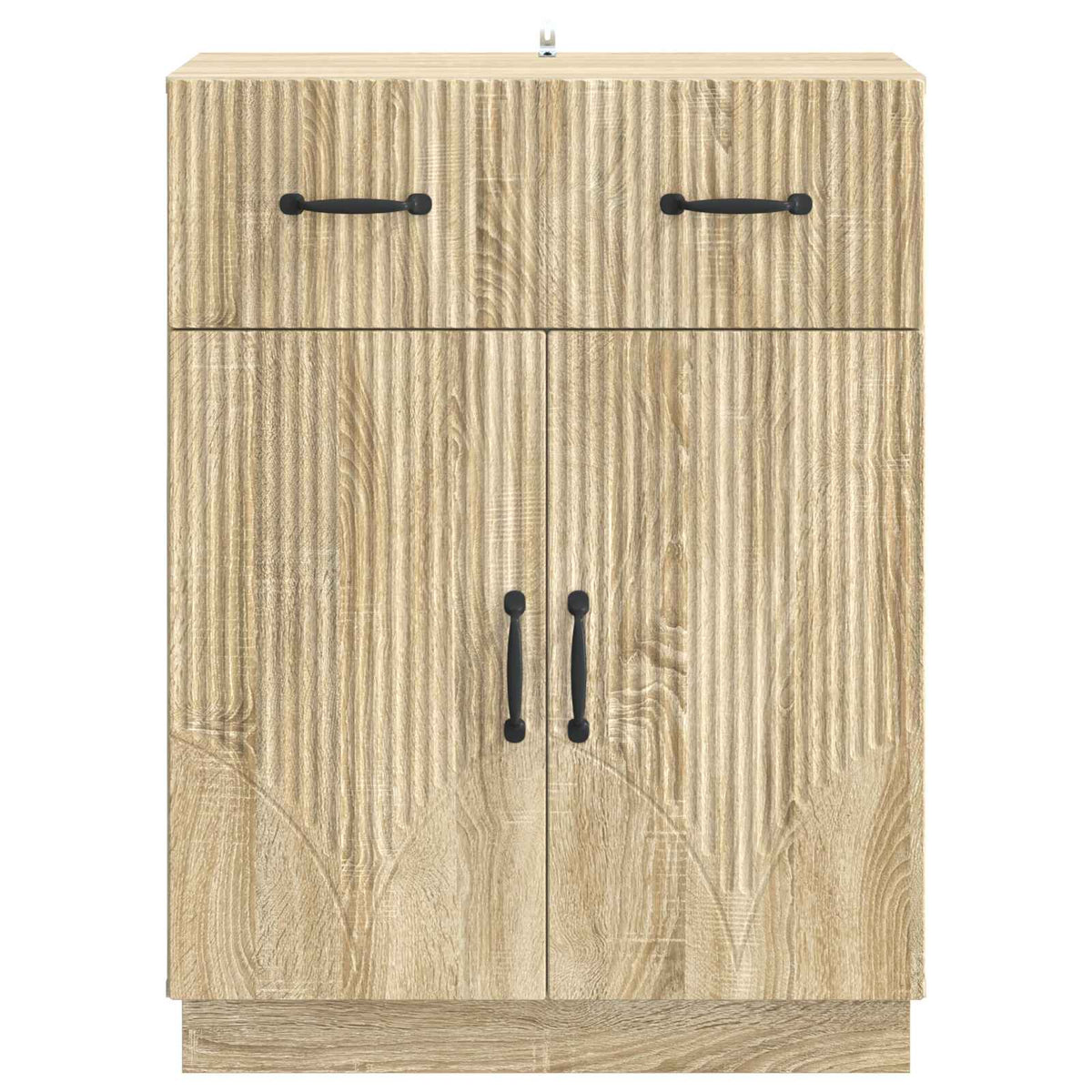Sideboard Sonoma-Eiche 66 x 34,5 x 87 cm Holzwerkstoff