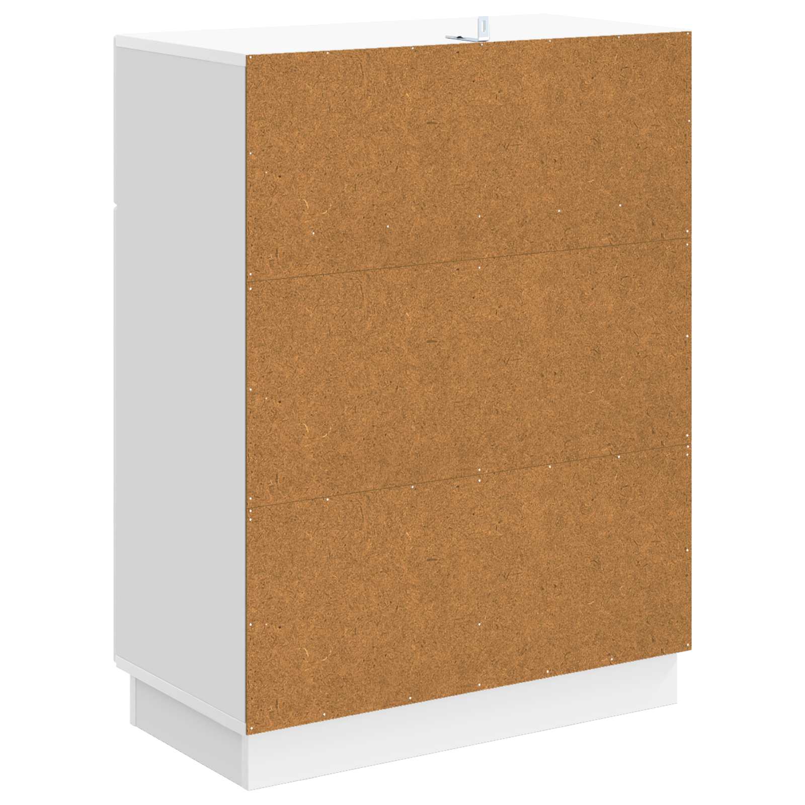 Sideboard Hochglanz Weiß 66 x 34,5 x 87 cm Holzwerkstoff
