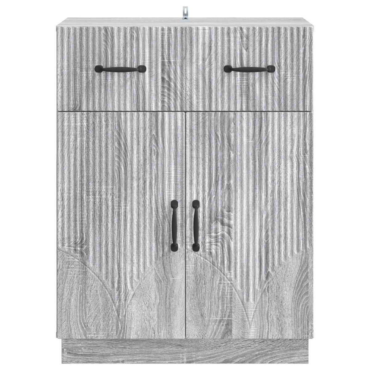 Sideboard Graues Sonoma 66 x 34,5 x 87 cm Holzwerkstoff