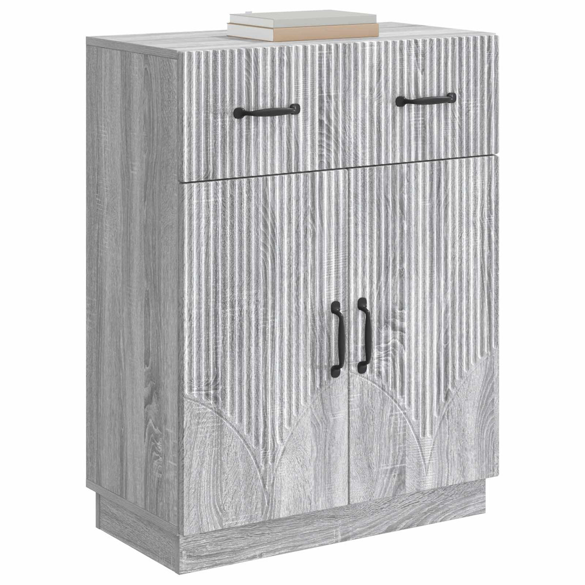 Sideboard Graues Sonoma 66 x 34,5 x 87 cm Holzwerkstoff