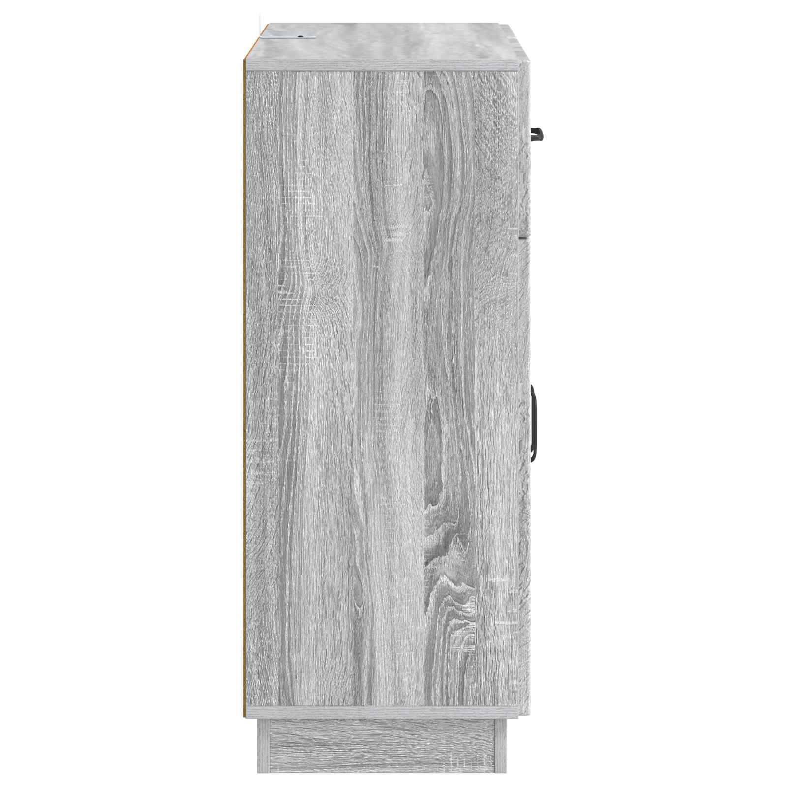 Sideboard Graues Sonoma 66 x 34,5 x 87 cm Holzwerkstoff