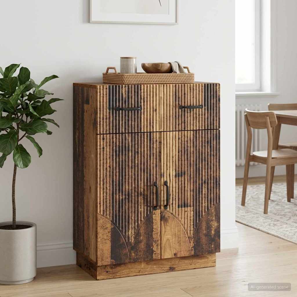 Sideboard Altholz 66 x 34,5 x 87 cm Holzwerkstoff