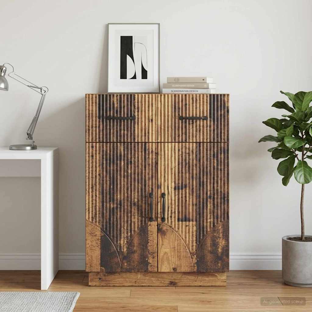Sideboard Altholz 66 x 34,5 x 87 cm Holzwerkstoff
