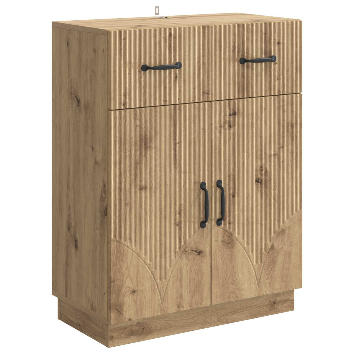 Sideboard Artisan-Eiche 66 x 34,5 x 87 cm Holzwerkstoff