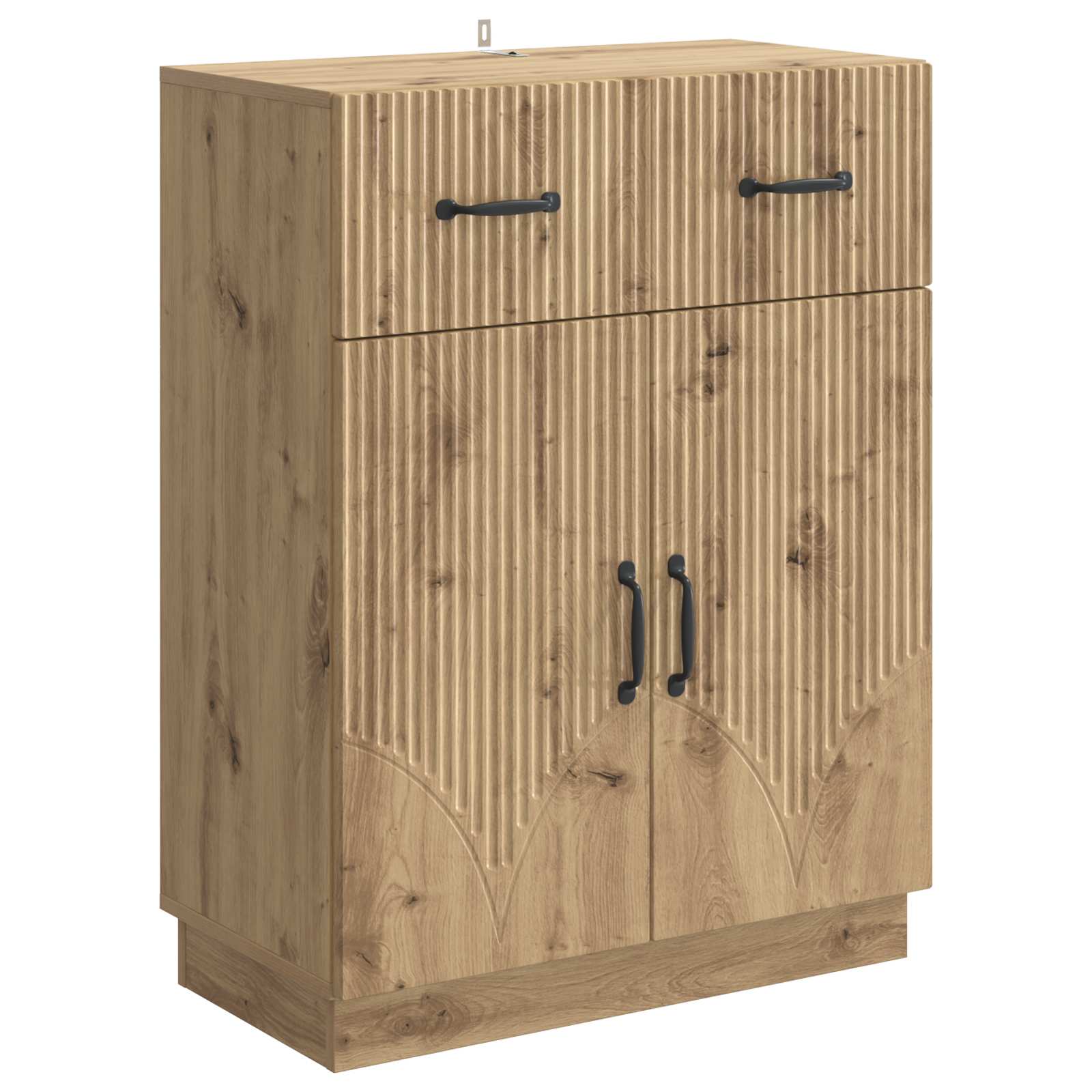Sideboard Artisan-Eiche 66 x 34,5 x 87 cm Holzwerkstoff