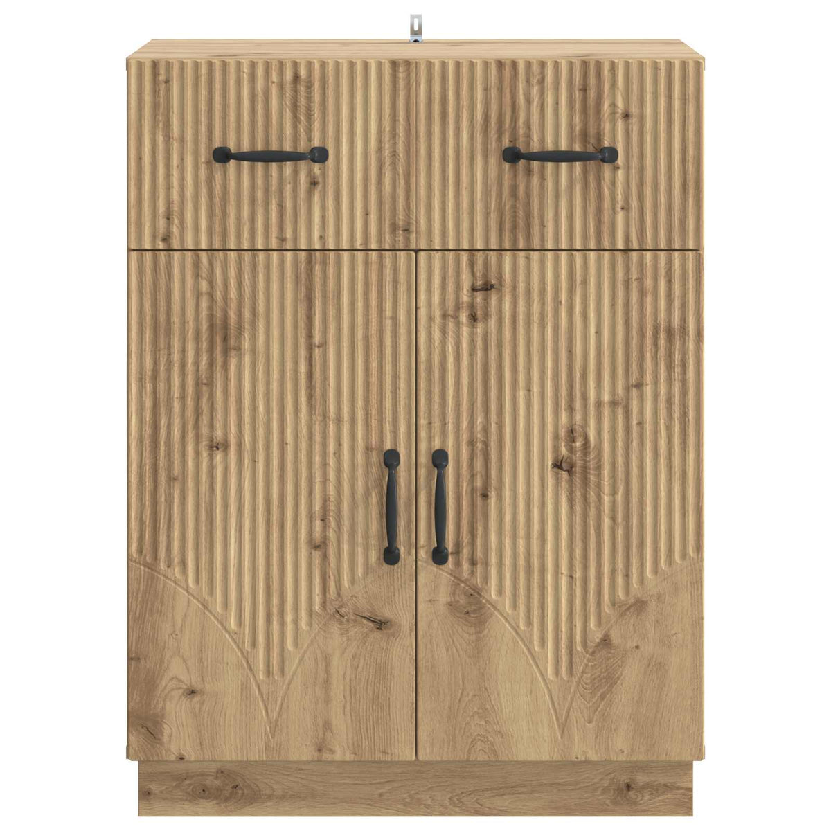 Sideboard Artisan-Eiche 66 x 34,5 x 87 cm Holzwerkstoff