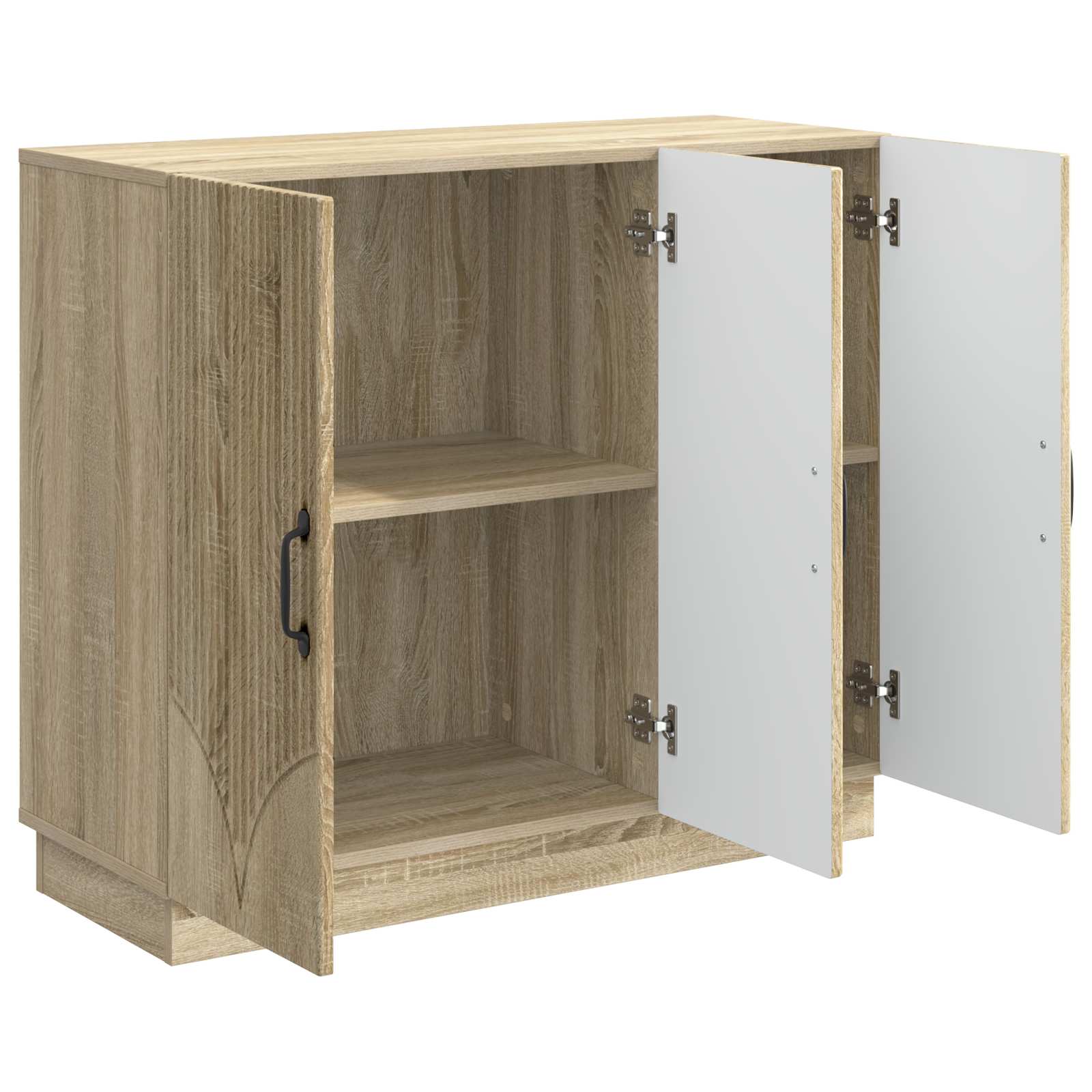 Sideboard Sonoma-Eiche 89 x 34,5 x 77 cm Holzwerkstoff