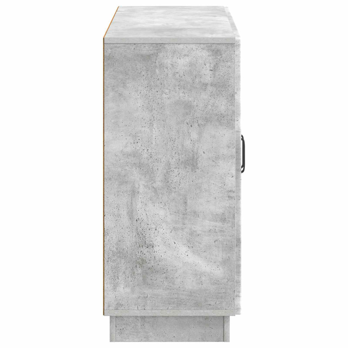 Sideboard Betongrau 89 x 34,5 x 77 cm Holzwerkstoff