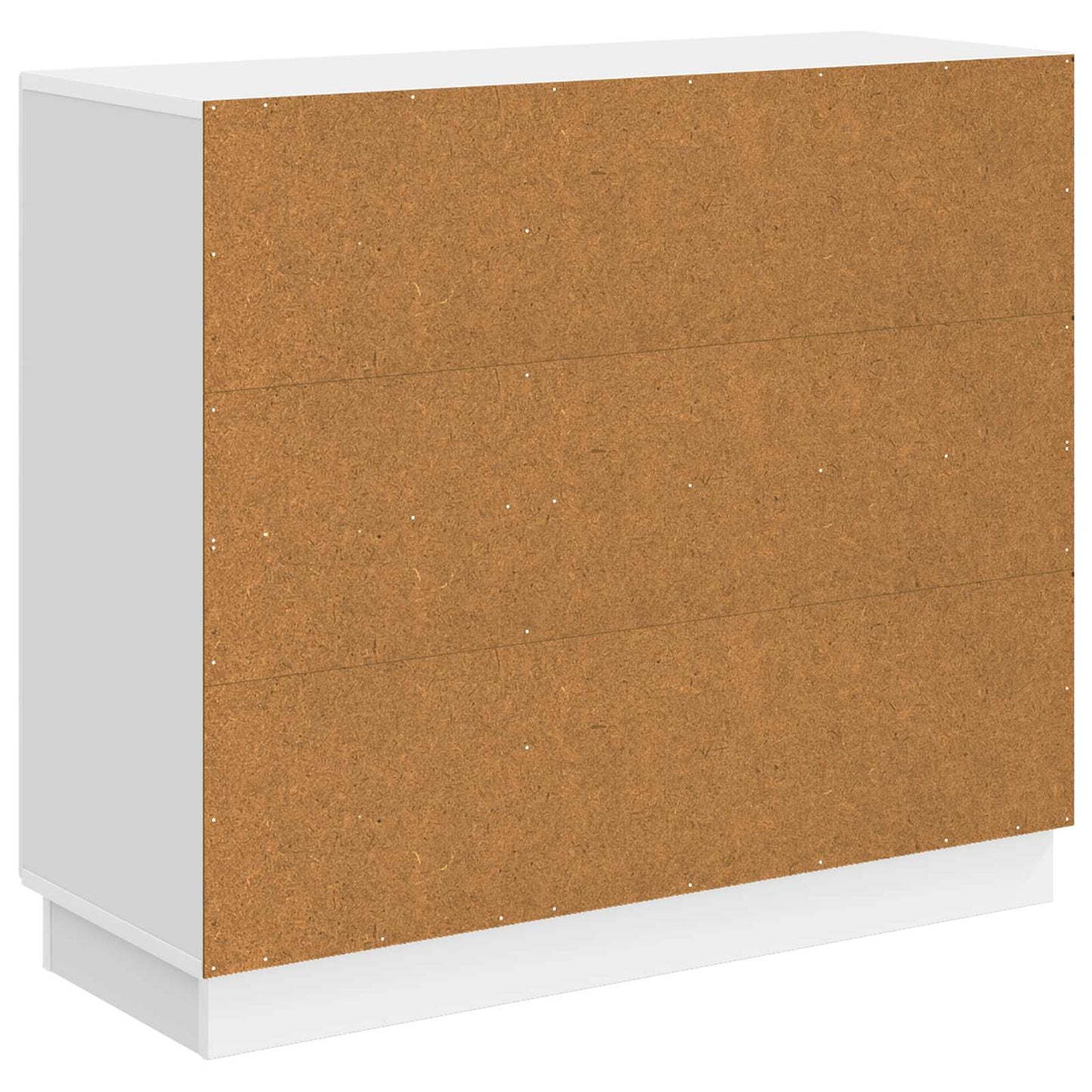 Sideboard Hochglanz Weiß 89 x 34,5 x 77 cm Holzwerkstoff