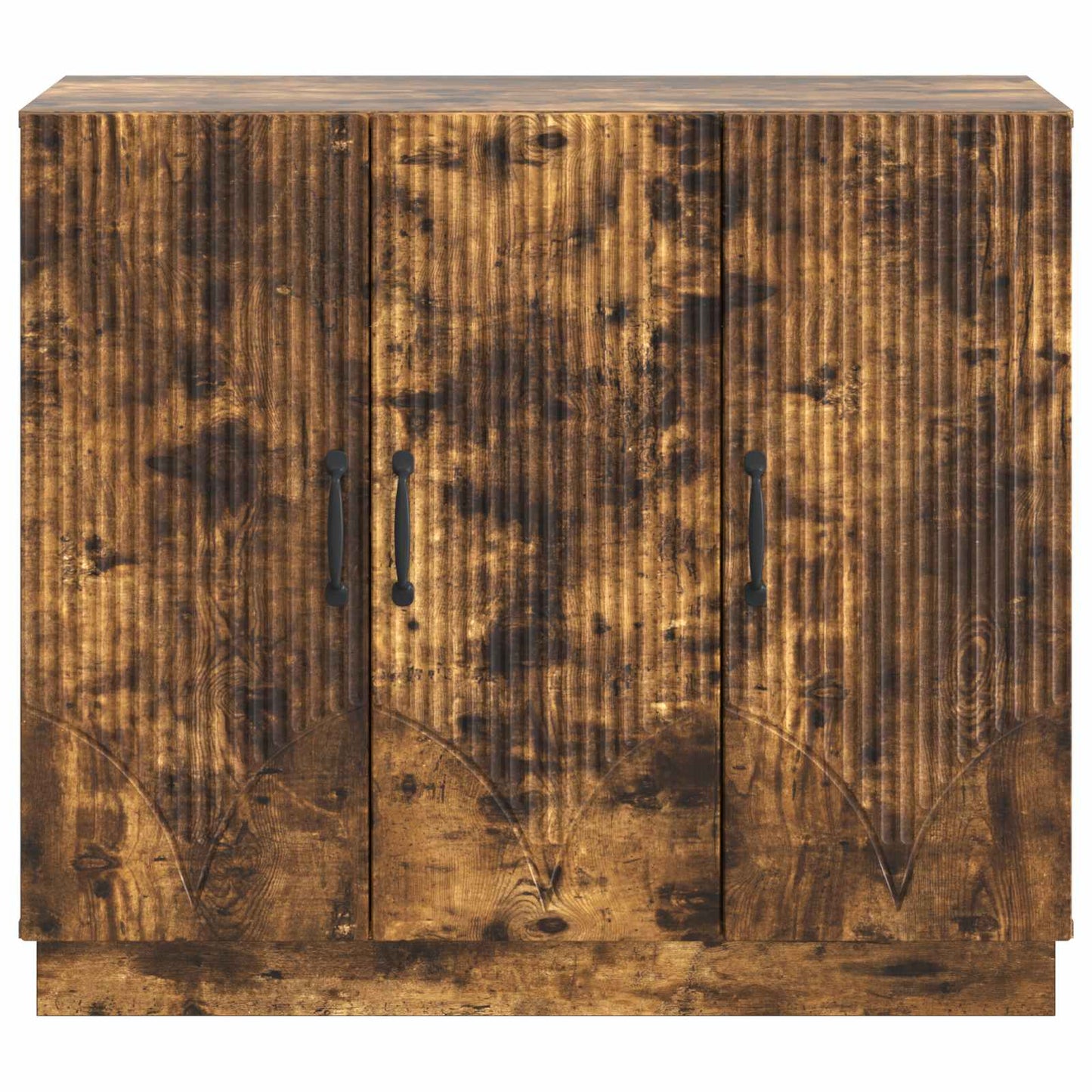 Sideboard Räuchereiche 89 x 34,5 x 77 cm Holzwerkstoff