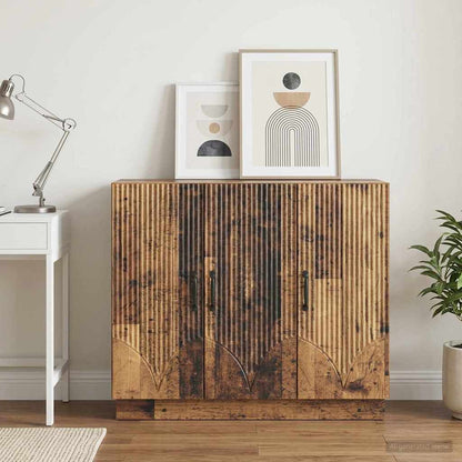 Sideboard Altholz 89 x 34,5 x 77 cm Holzwerkstoff