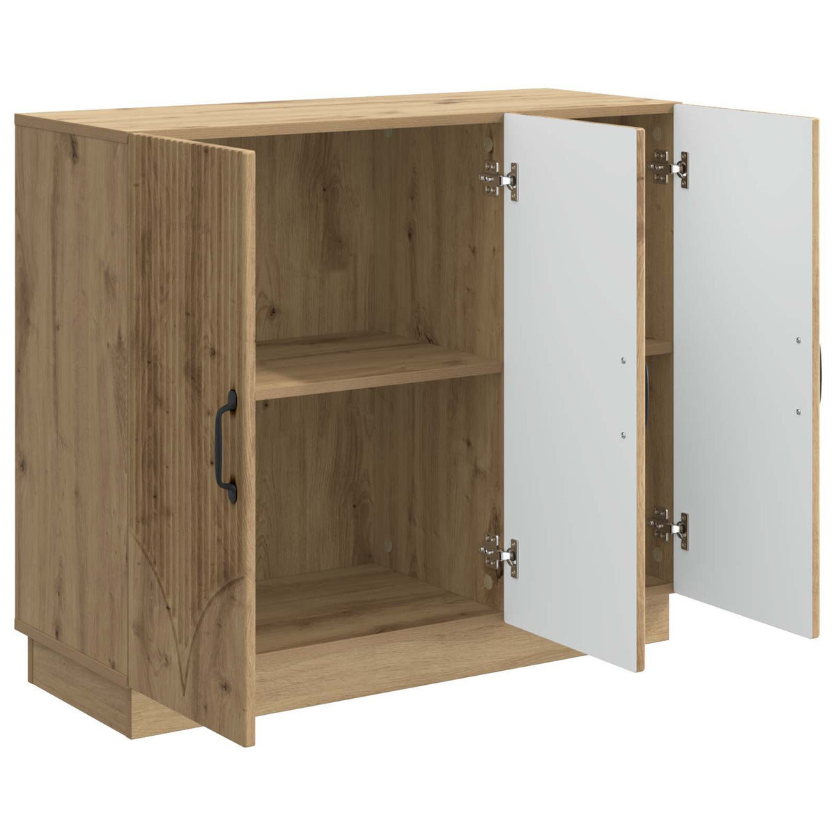 Sideboard Artisan-Eiche 89 x 34,5 x 77 cm Holzwerkstoff