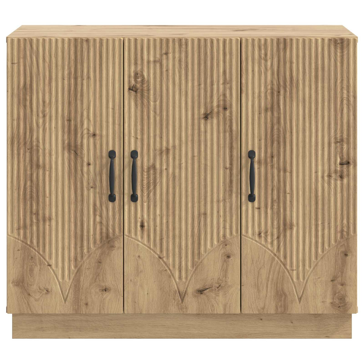 Sideboard Artisan-Eiche 89 x 34,5 x 77 cm Holzwerkstoff