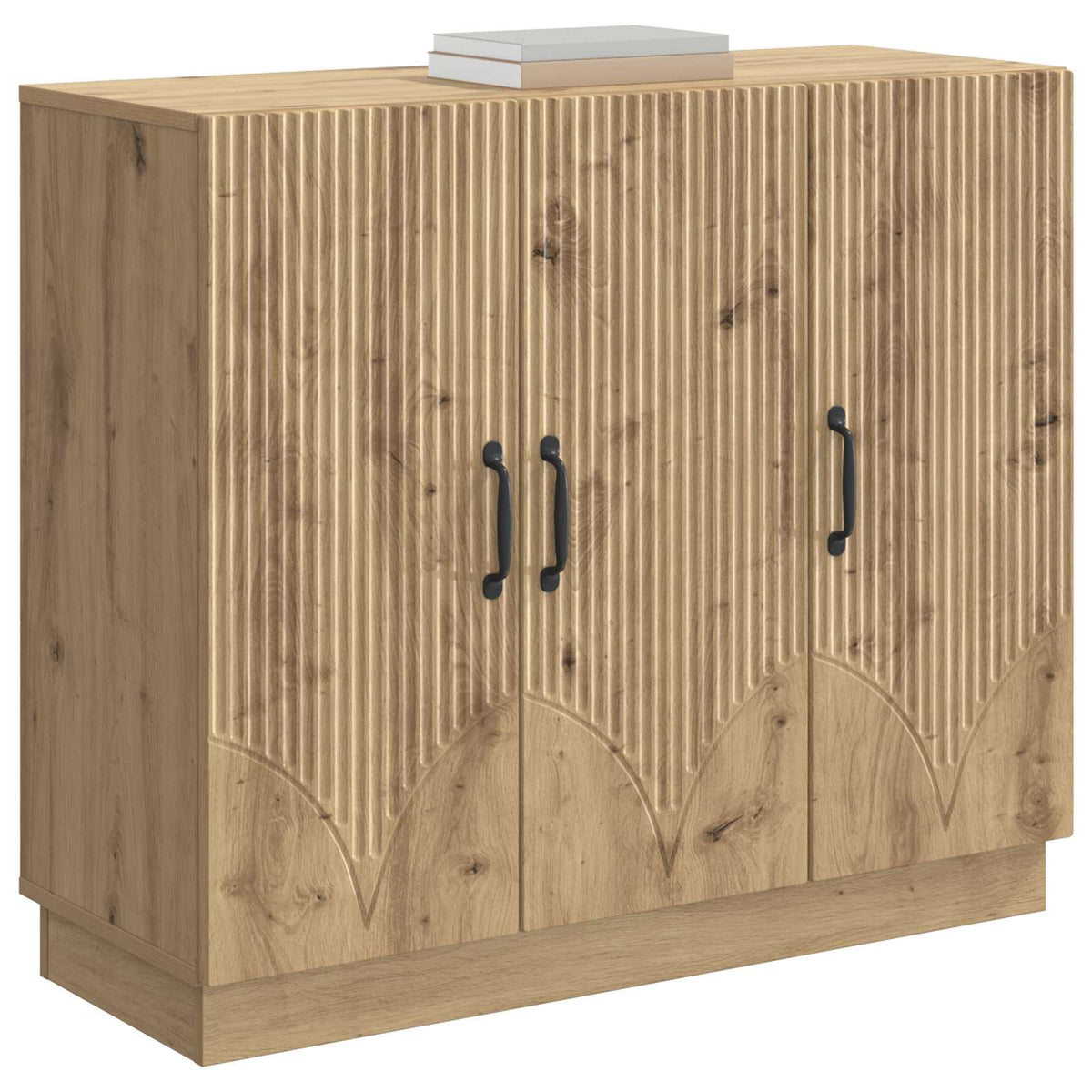 Sideboard Artisan-Eiche 89 x 34,5 x 77 cm Holzwerkstoff