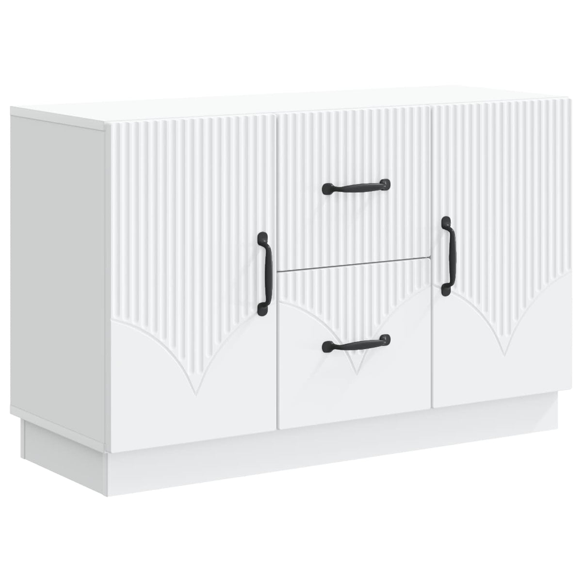 Sideboard Weiß 89 x 34,5 x 57 cm Holzwerkstoff
