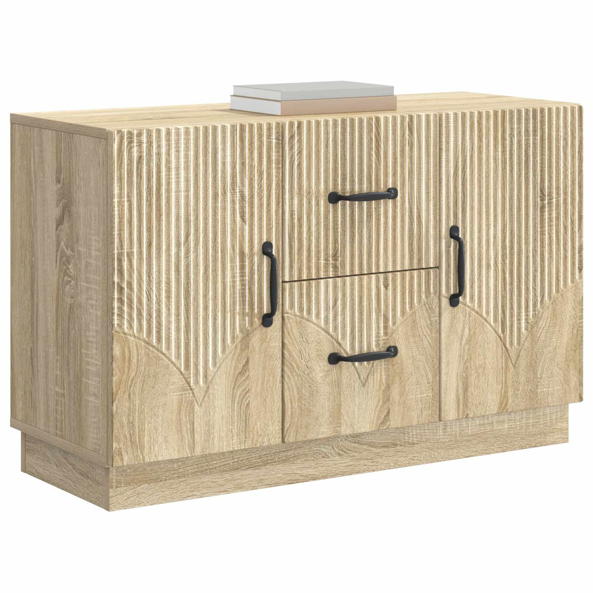 Sideboard Sonoma-Eiche 89 x 34,5 x 57 cm Holzwerkstoff