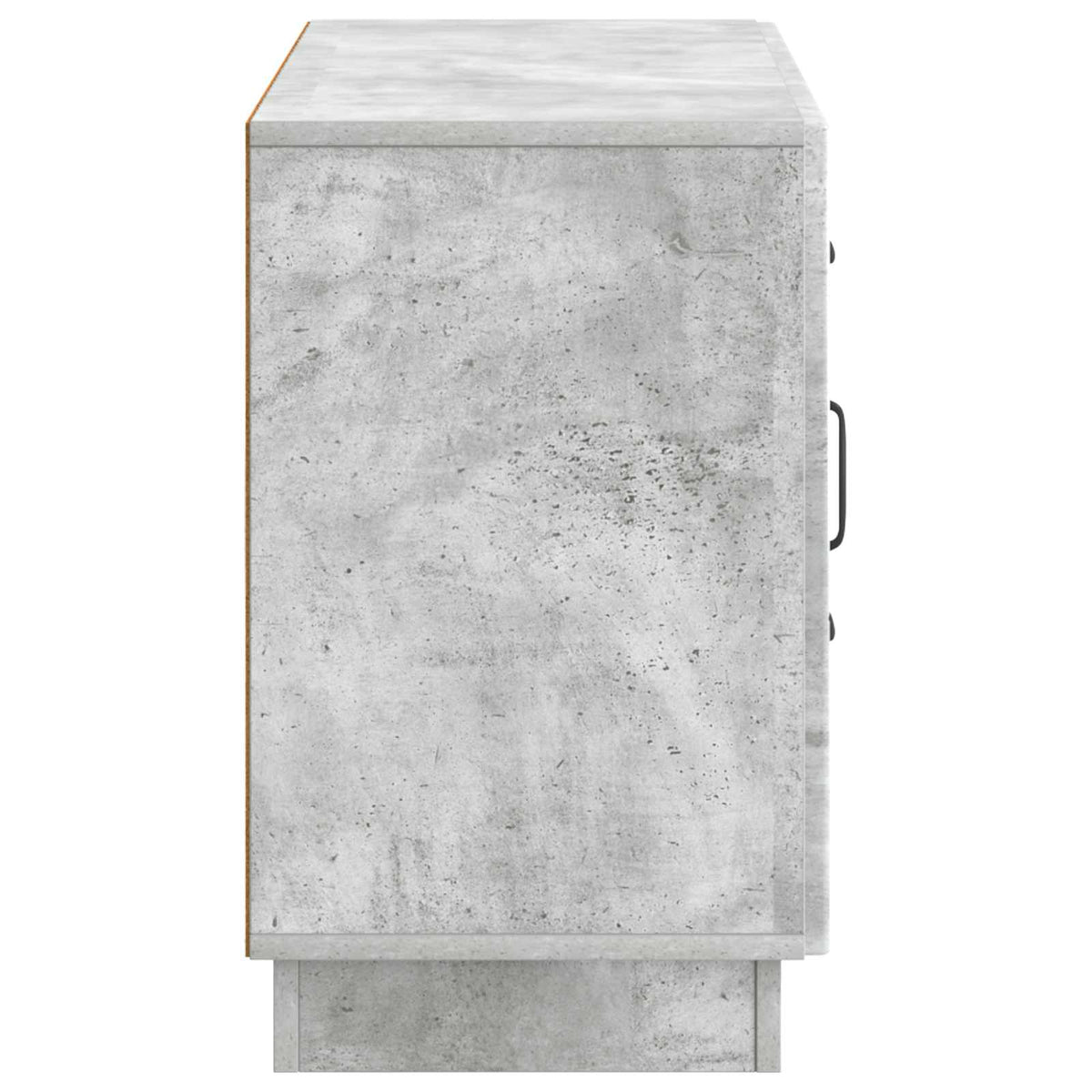 Sideboard Betongrau 89 x 34,5 x 57 cm Holzwerkstoff