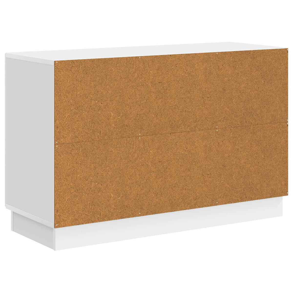 Sideboard Hochglanz Weiß 89 x 34,5 x 57 cm Holzwerkstoff