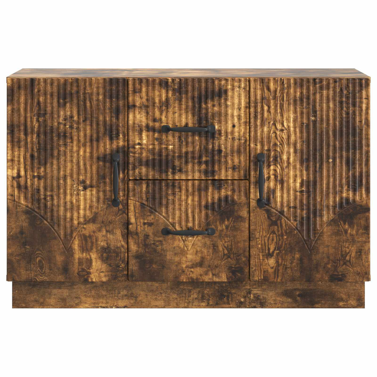 Sideboard Geräucherte Eiche 89 x 34,5 x 57 cm Holzwerkstoff