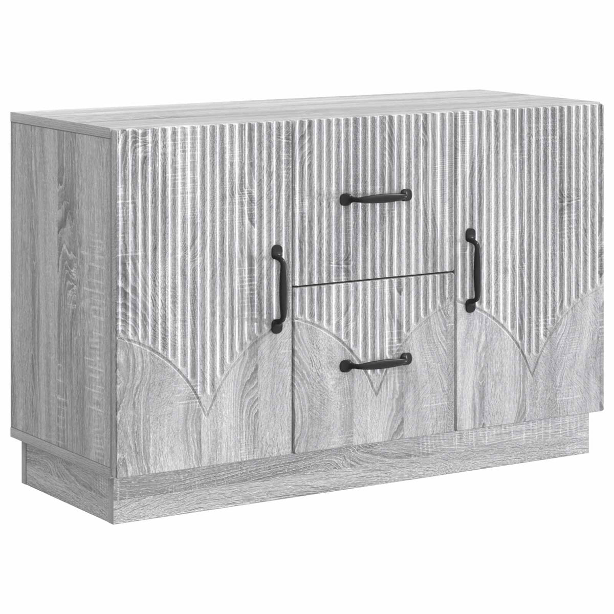 Sideboard Graues Sonoma 89 x 34,5 x 57 cm Holzwerkstoff