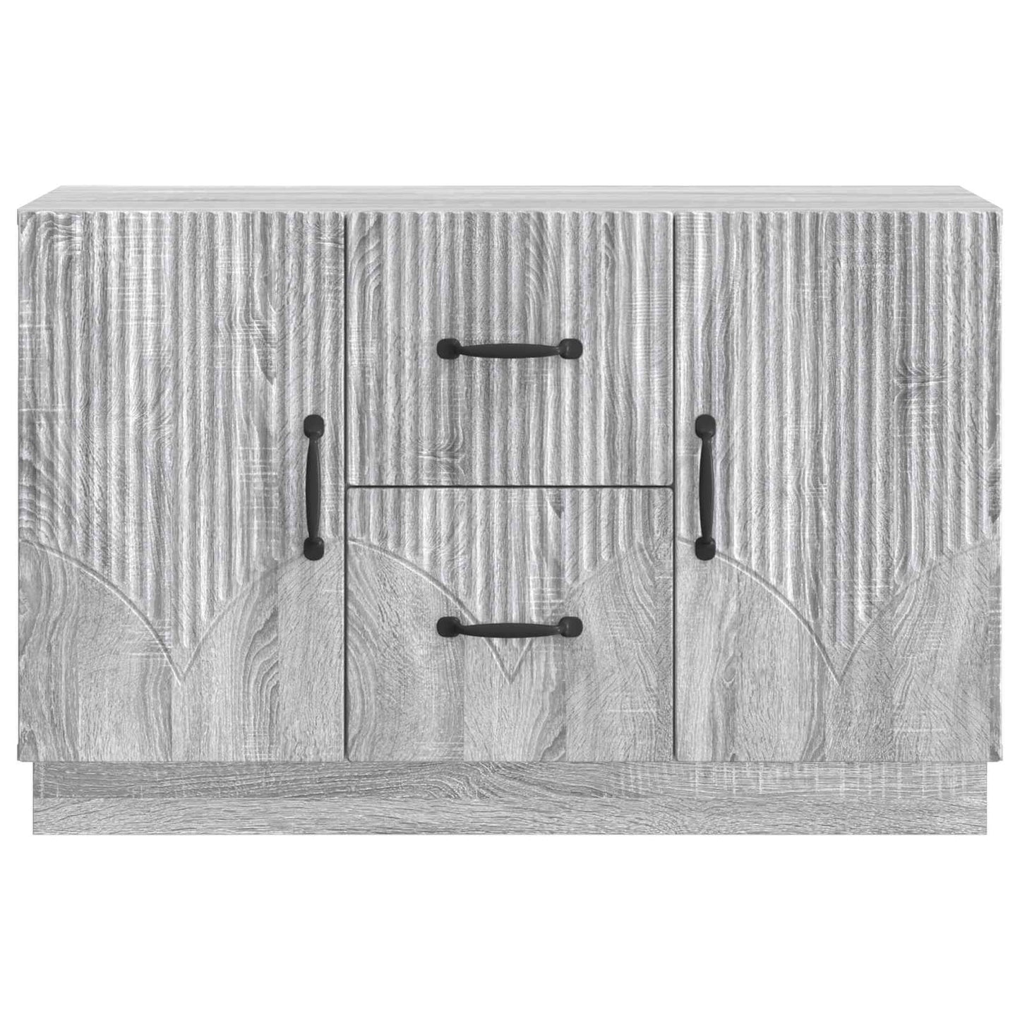 Sideboard Graues Sonoma 89 x 34,5 x 57 cm Holzwerkstoff