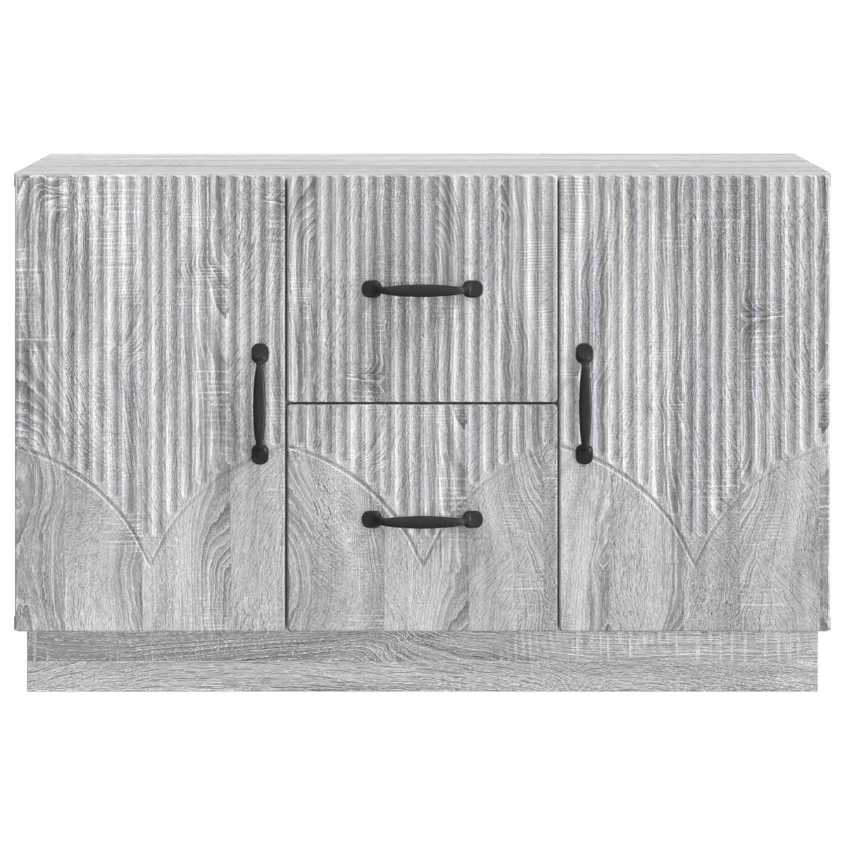 Sideboard Graues Sonoma 89 x 34,5 x 57 cm Holzwerkstoff