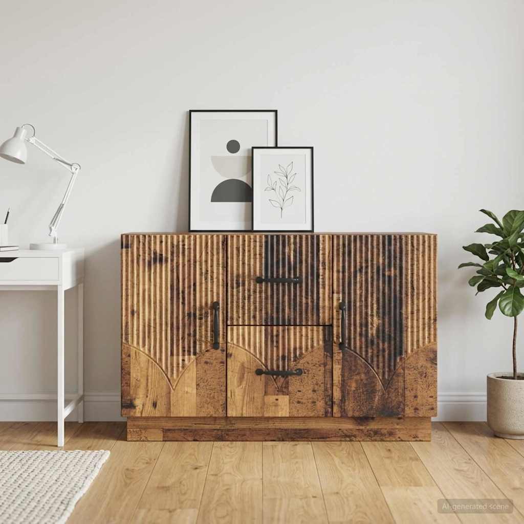 Sideboard Altholz 89 x 34,5 x 57 cm Holzwerkstoff