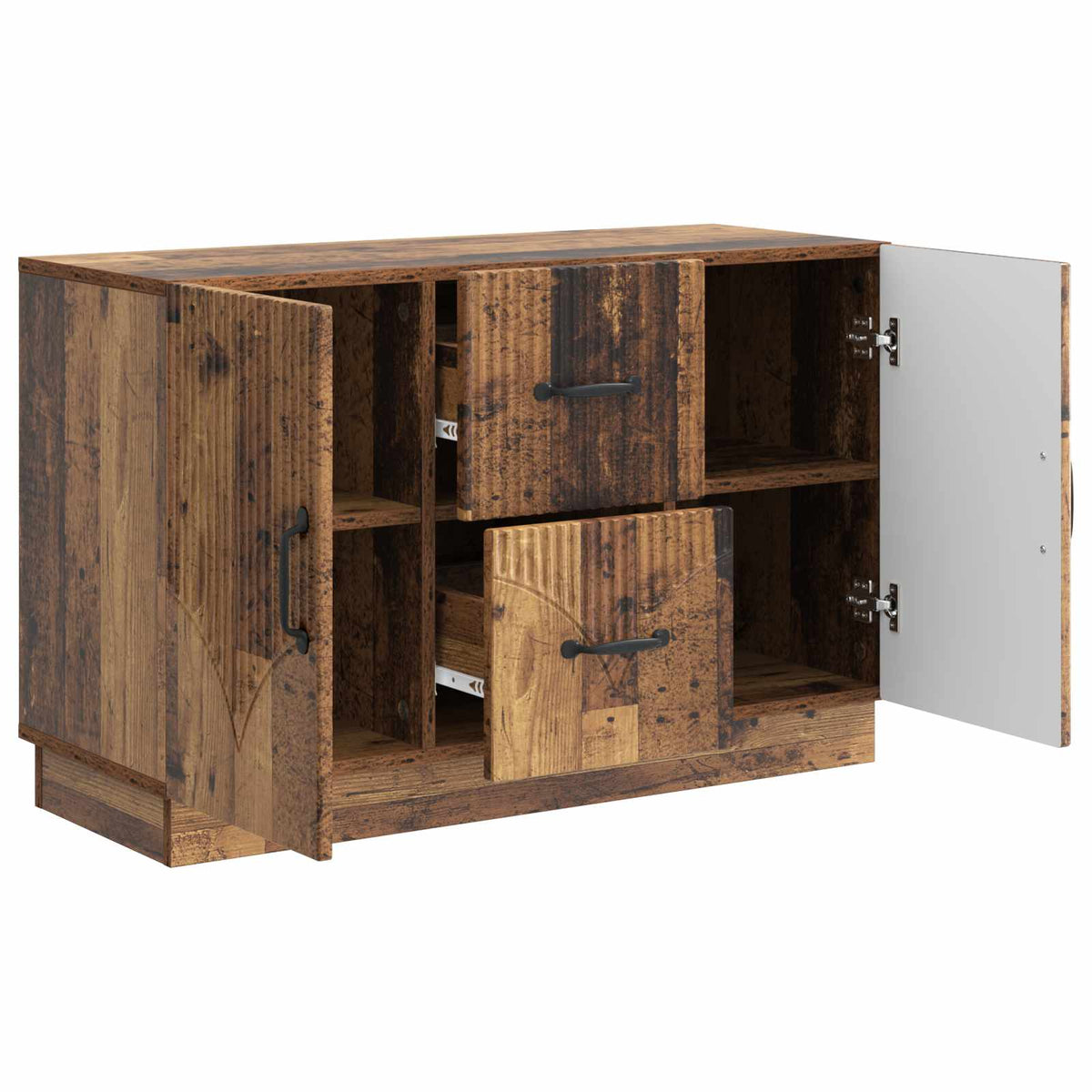 Sideboard Altholz 89 x 34,5 x 57 cm Holzwerkstoff