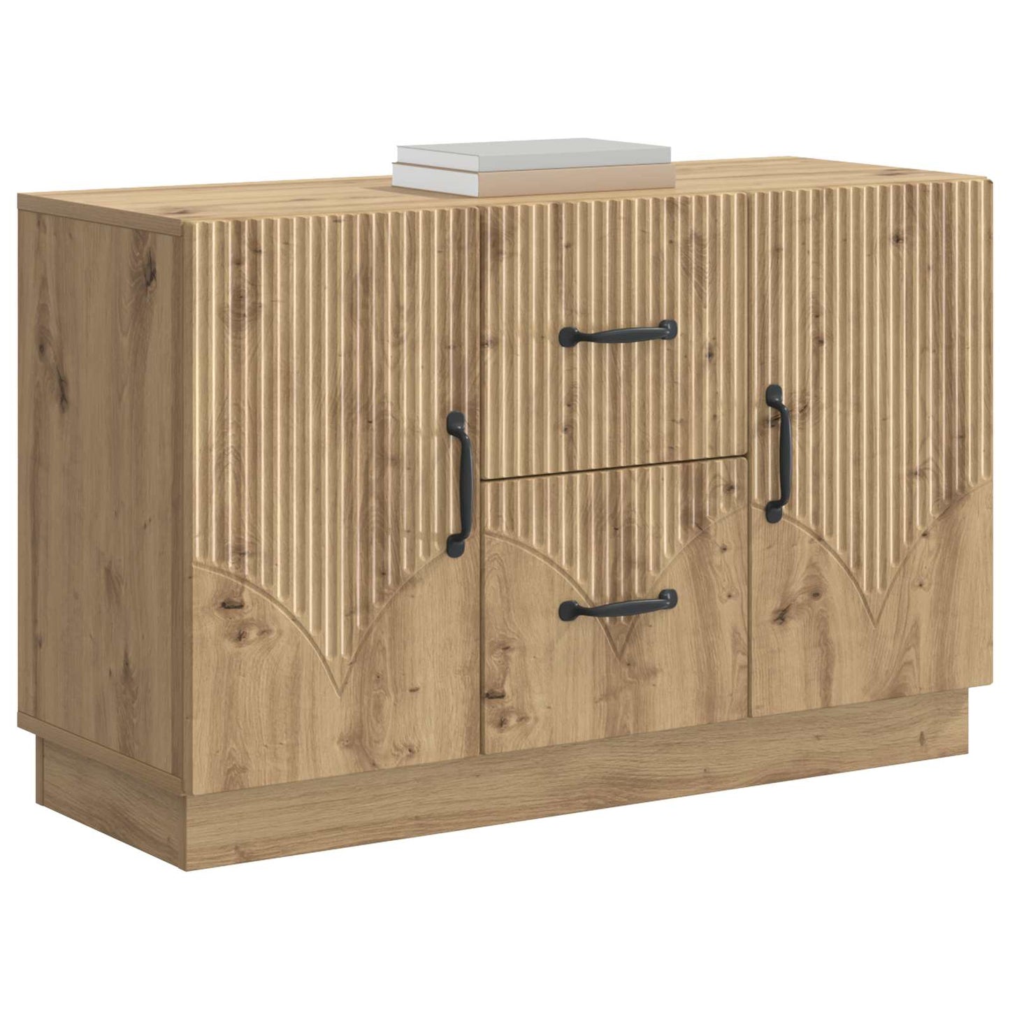 Sideboard Artisan-Eiche 89 x 34,5 x 57 cm Holzwerkstoff