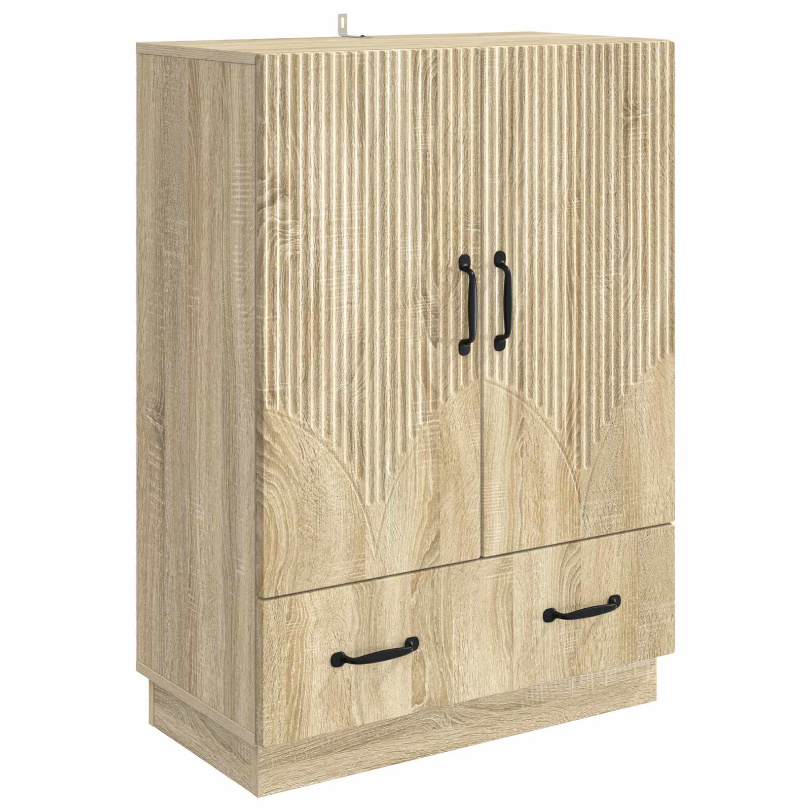 Sideboard Sonoma-Eiche 66 x 34,5 x 92 cm Holzwerkstoff