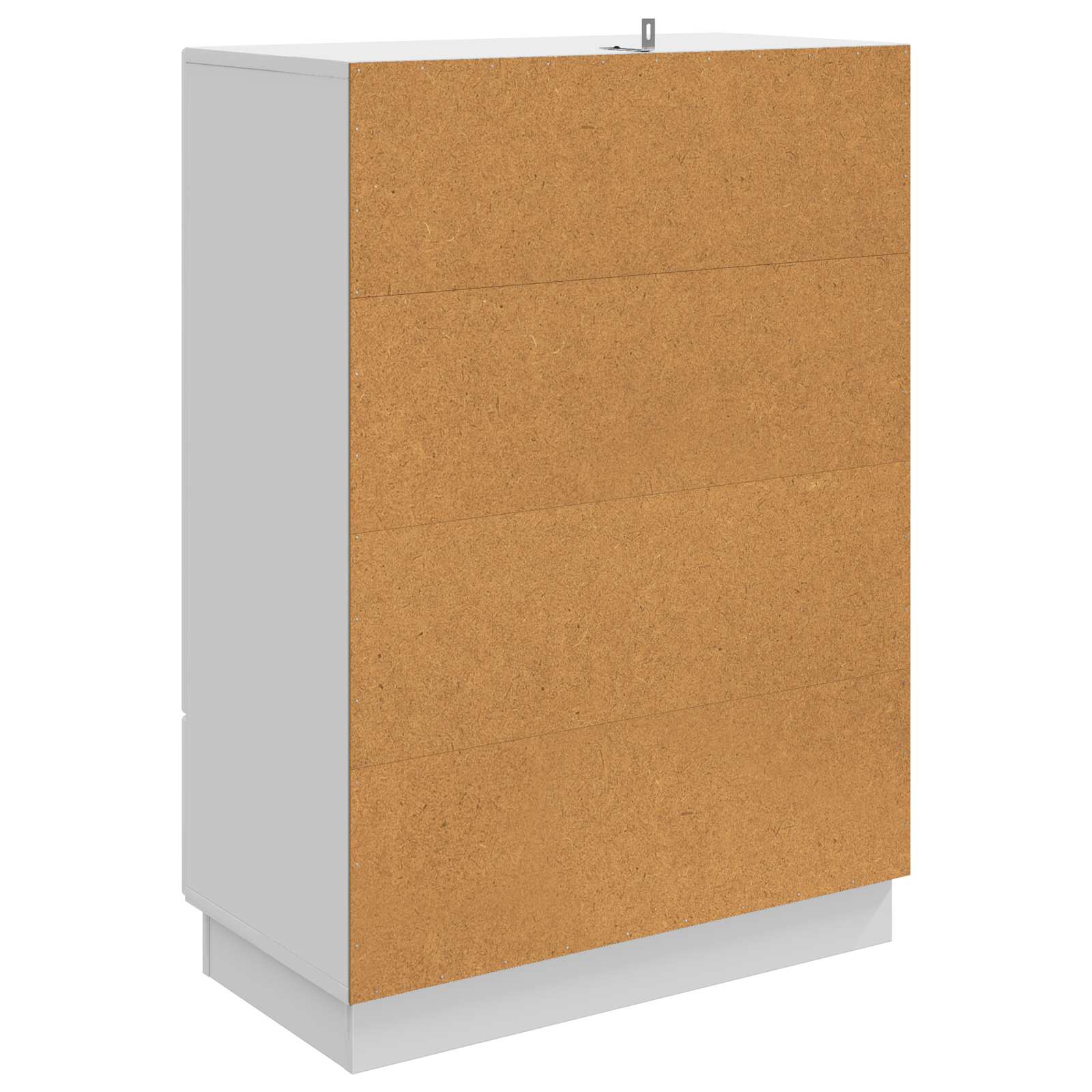 Sideboard Hochglanz Weiß 66 x 34,5 x 92 cm Holzwerkstoff