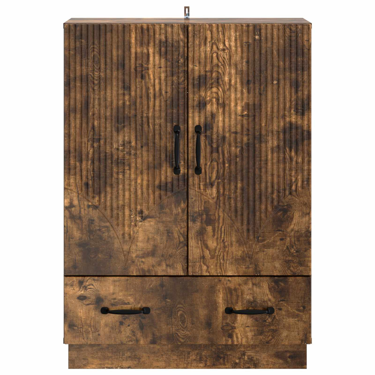 Sideboard Geräucherte Eiche 66 x 34,5 x 92 cm Holzwerkstoff