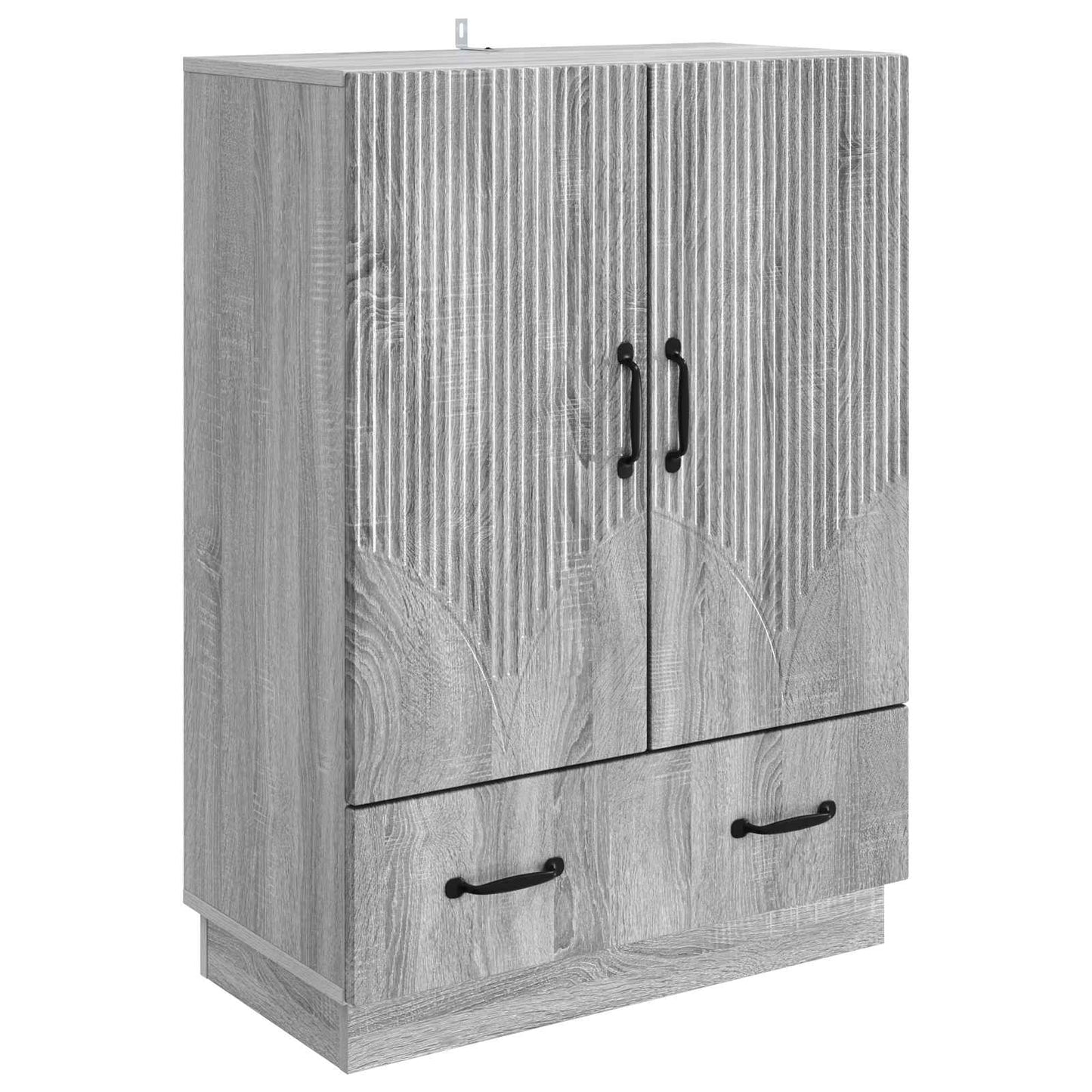 Sideboard Graues Sonoma 66 x 34,5 x 92 cm Holzwerkstoff