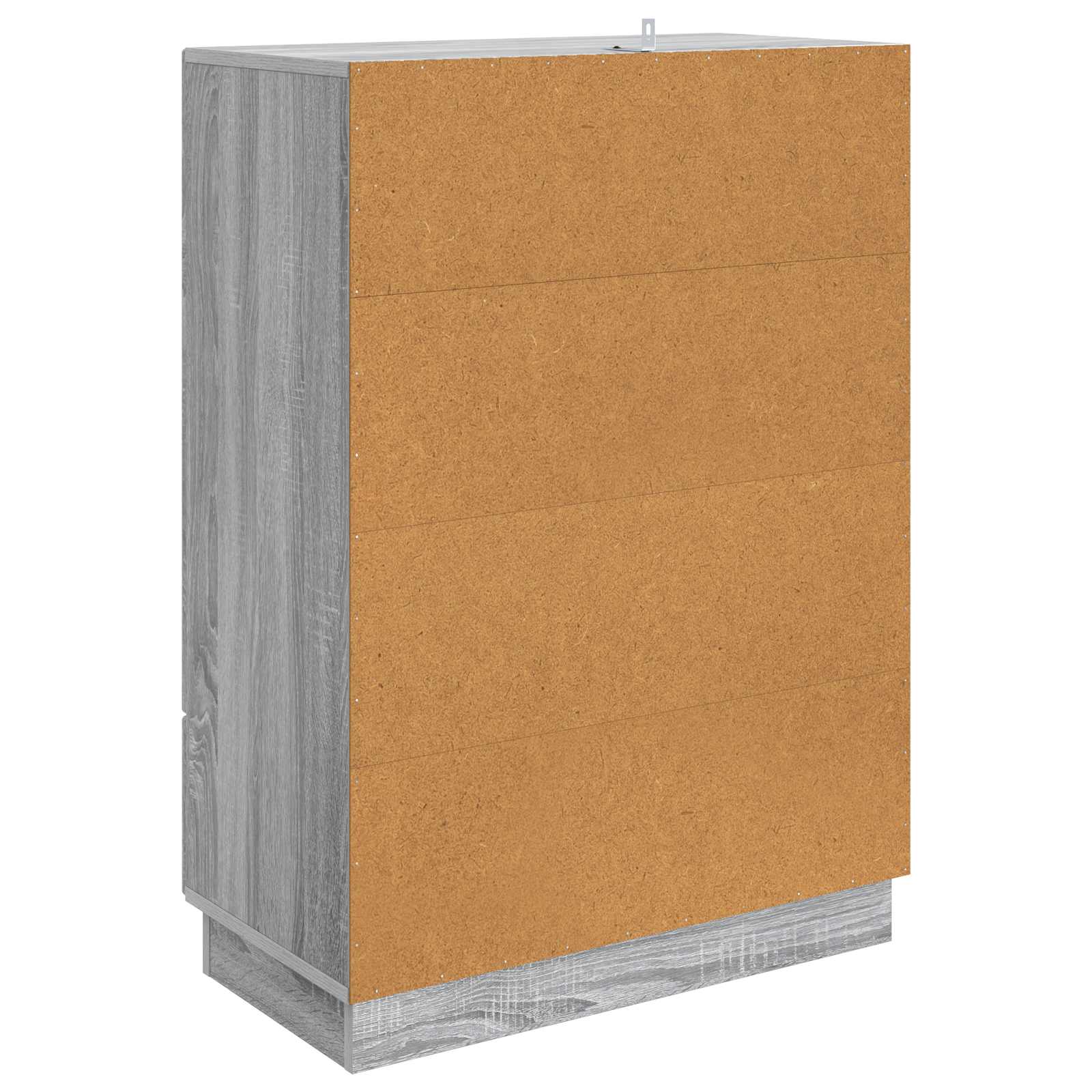 Sideboard Graues Sonoma 66 x 34,5 x 92 cm Holzwerkstoff