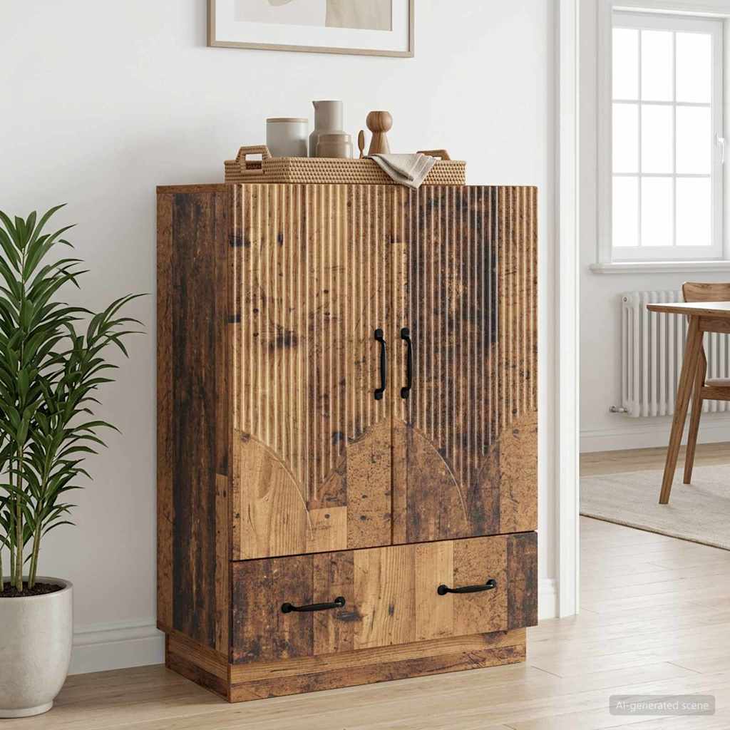 Sideboard Altholz 66 x 34,5 x 92 cm Holzwerkstoff