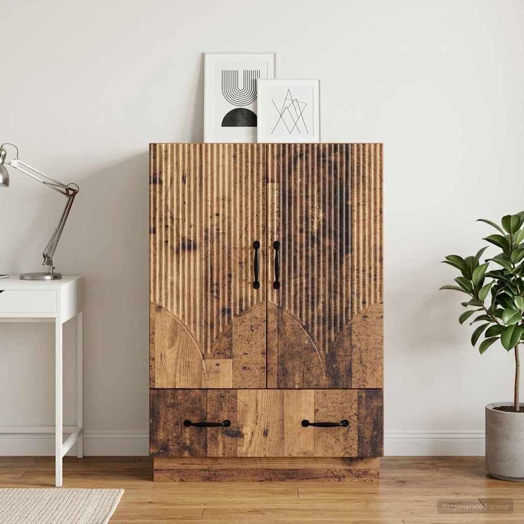 Sideboard Altholz 66 x 34,5 x 92 cm Holzwerkstoff