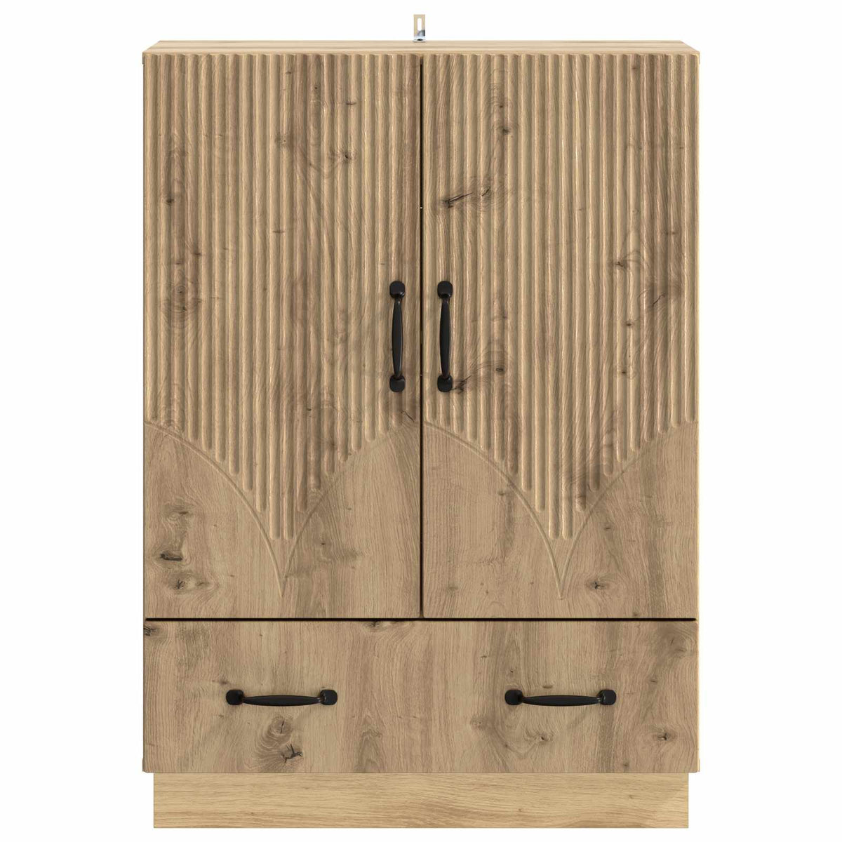 Sideboard Artisan-Eiche 66 x 34,5 x 92 cm Holzwerkstoff