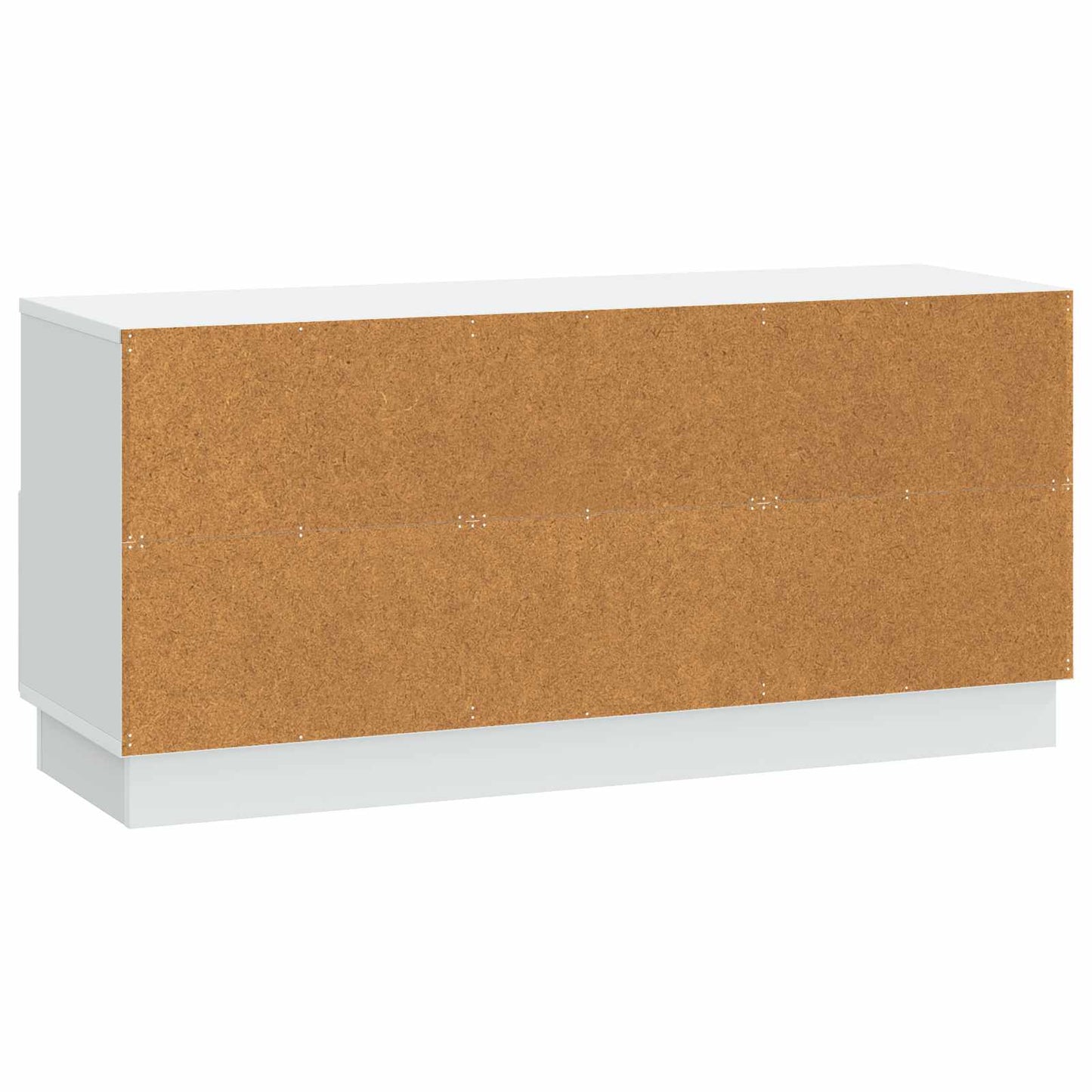 TV-Schränk mit Schubladen Weiß 102 x 34,5 x 47 cm Holzwerkstoff