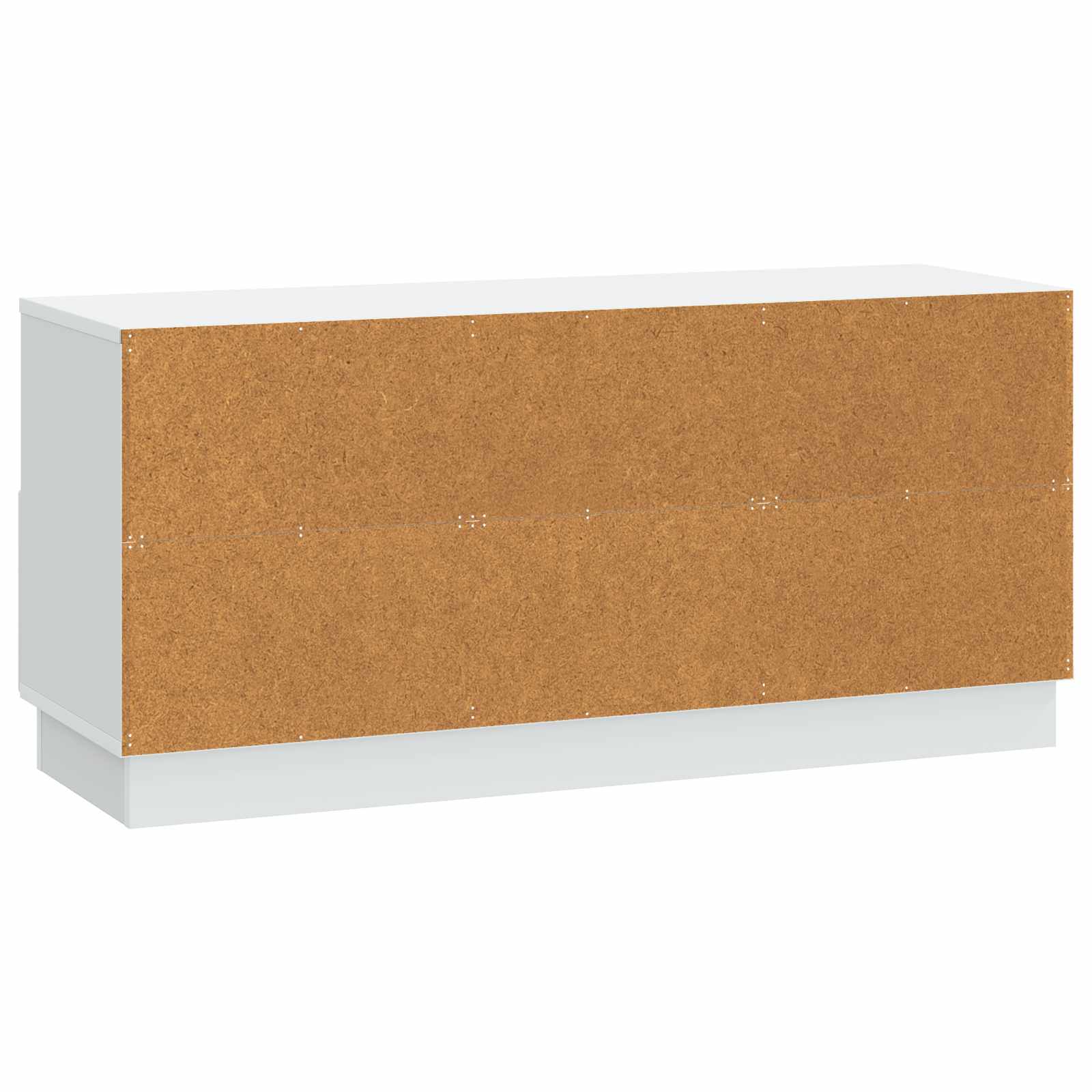 TV-Schränk mit Schubladen Weiß 102 x 34,5 x 47 cm Holzwerkstoff