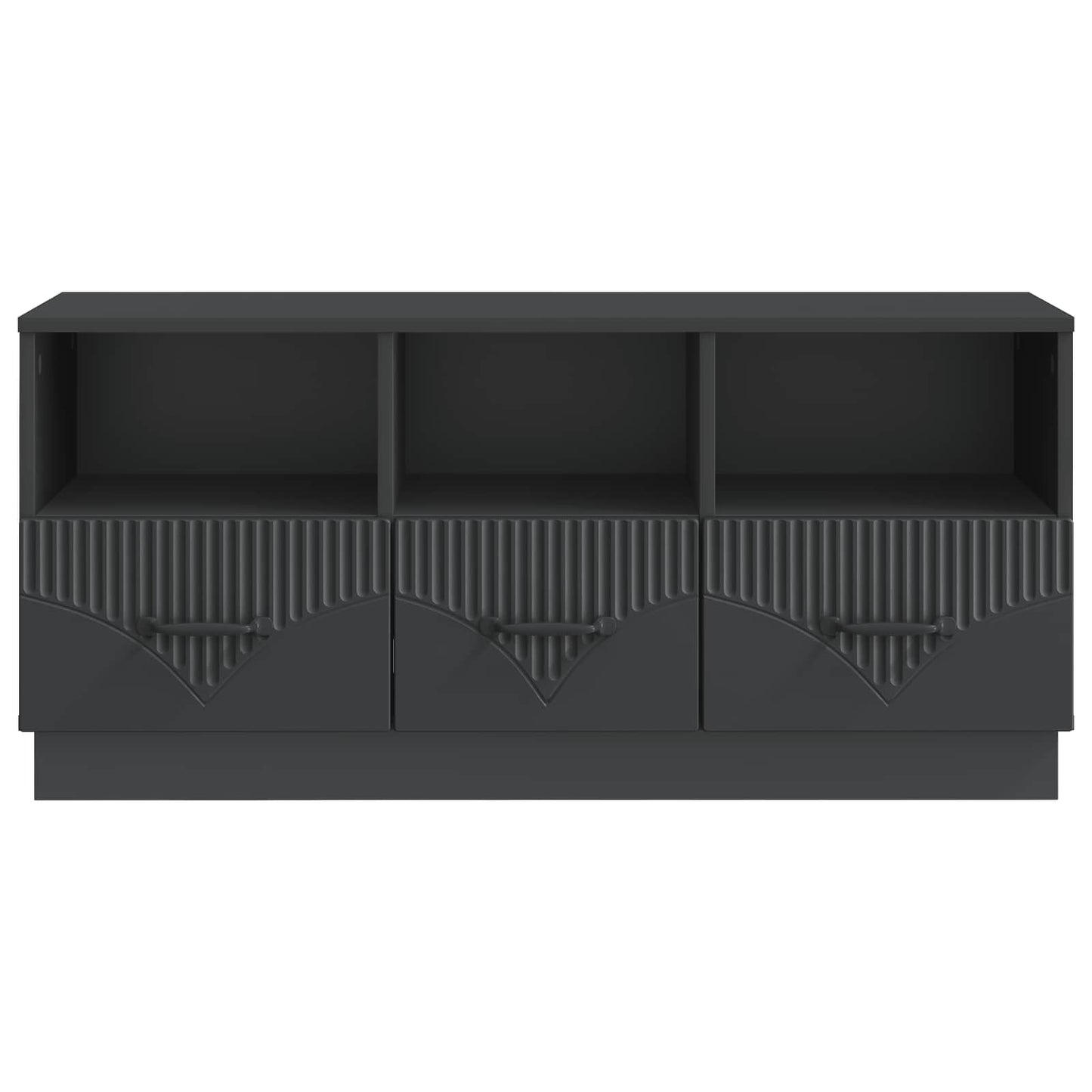 TV-Schränk Schwarz 102 x 34,5 x 47 cm Holzwerkstoff
