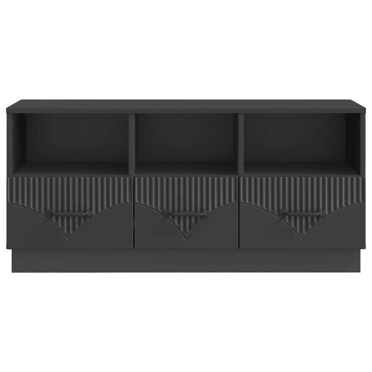 TV-Schränk Schwarz 102 x 34,5 x 47 cm Holzwerkstoff