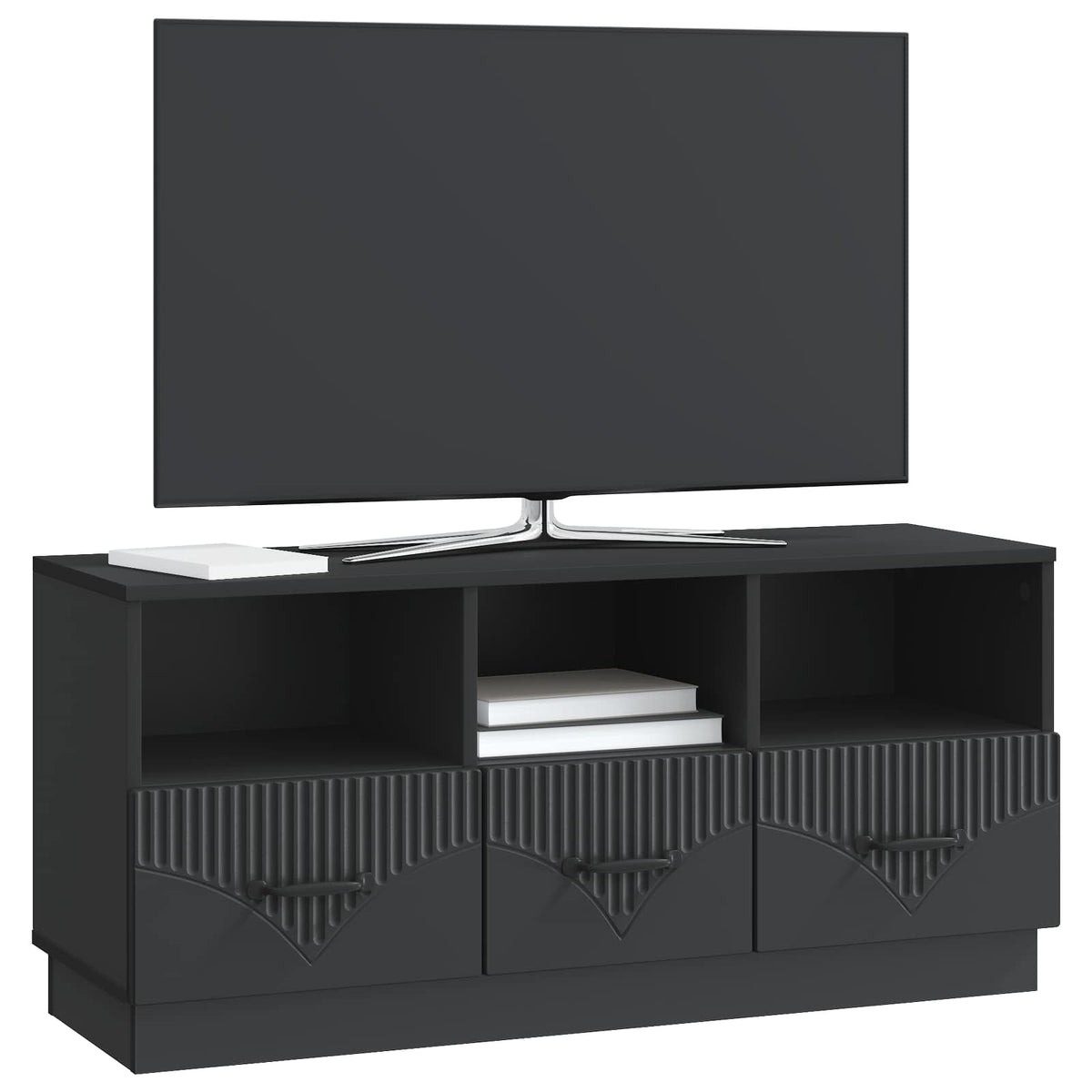 TV-Schränk Schwarz 102 x 34,5 x 47 cm Holzwerkstoff
