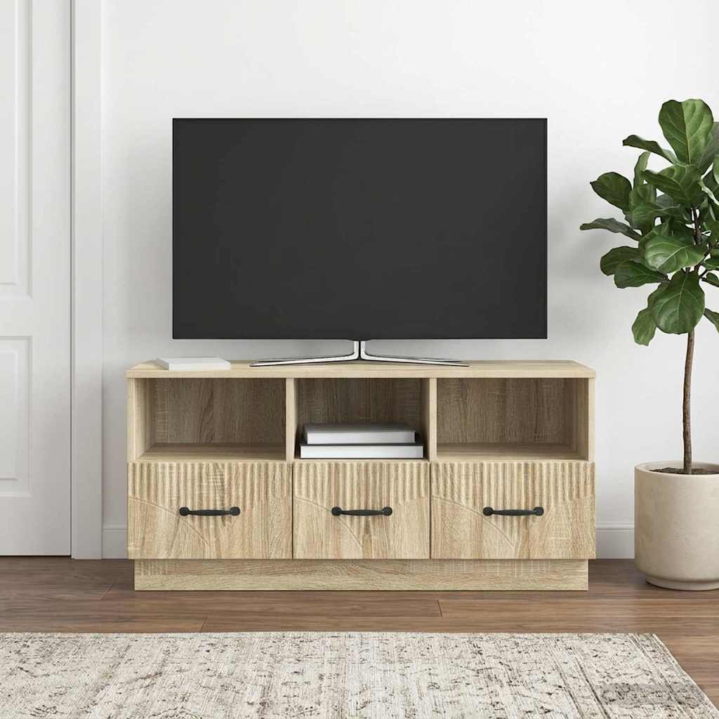 TV-Schränk Sonoma-Eiche 102 x 34,5 x 47 cm Holzwerkstoff