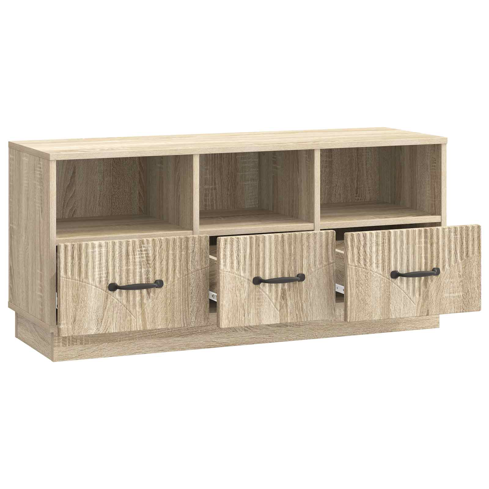 TV-Schränk Sonoma-Eiche 102 x 34,5 x 47 cm Holzwerkstoff