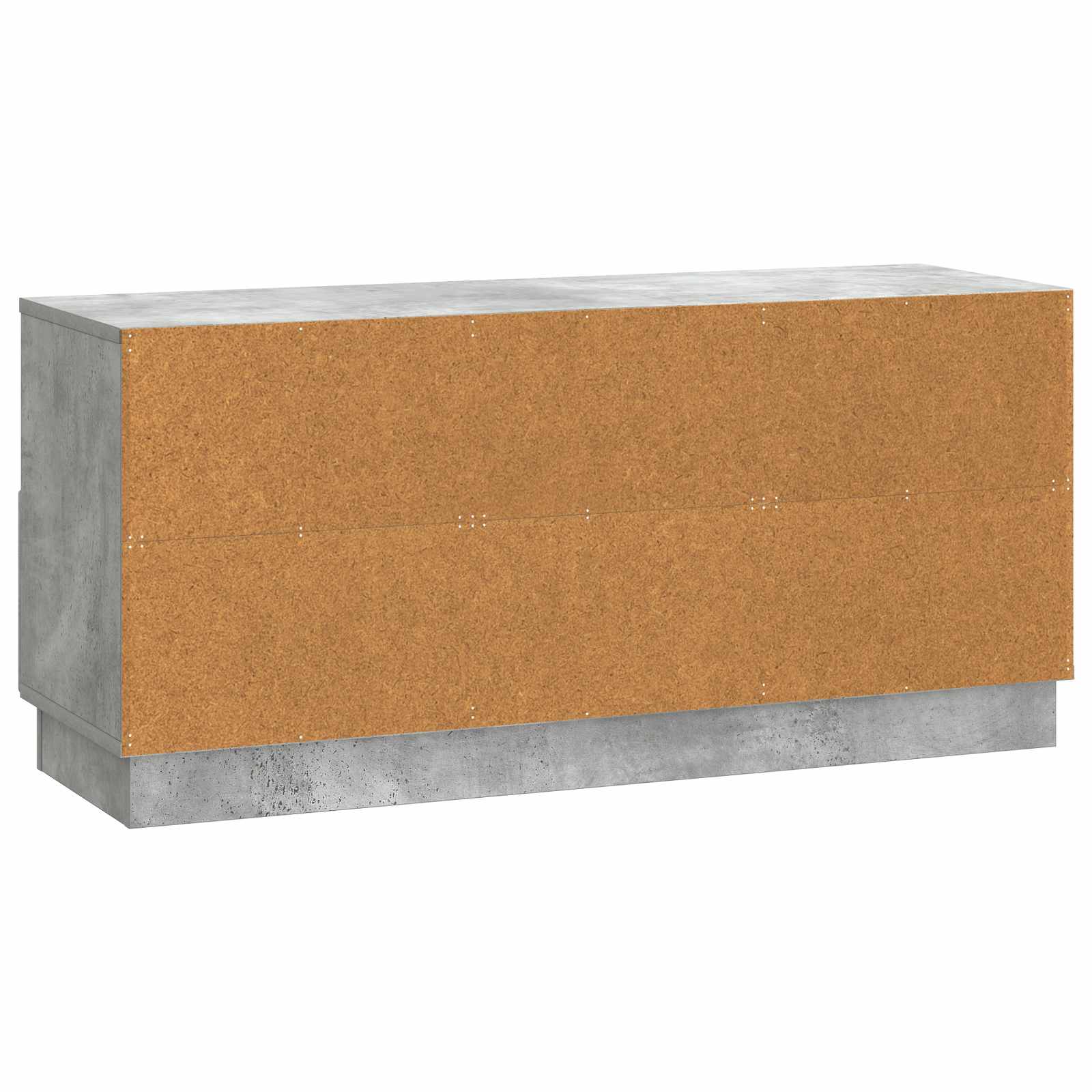 TV-Schränk Betongrau 102 x 34,5 x 47 cm Holzwerkstoff