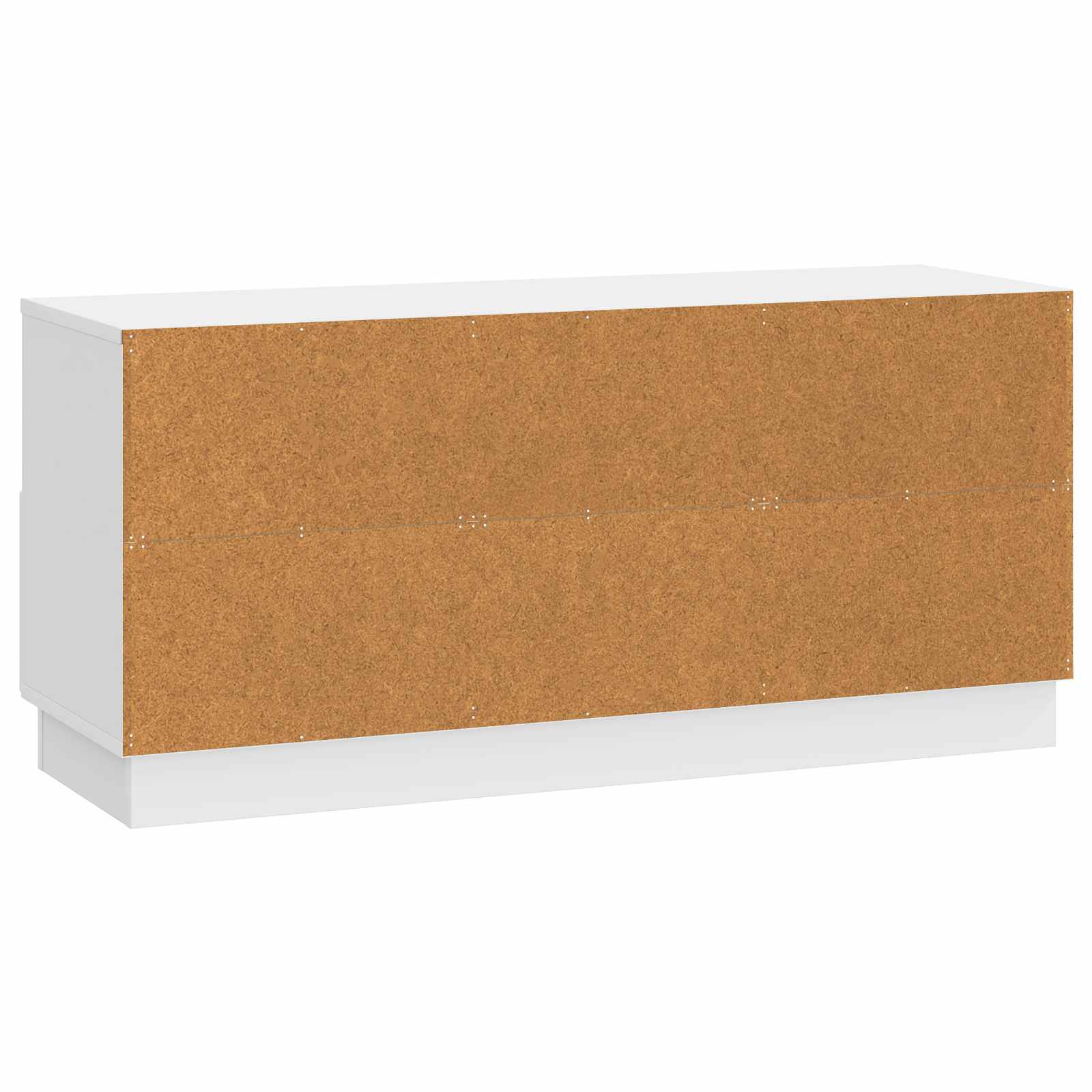 TV-Schränk Hochglanz Weiß 102 x 34,5 x 47 cm Holzwerkstoff