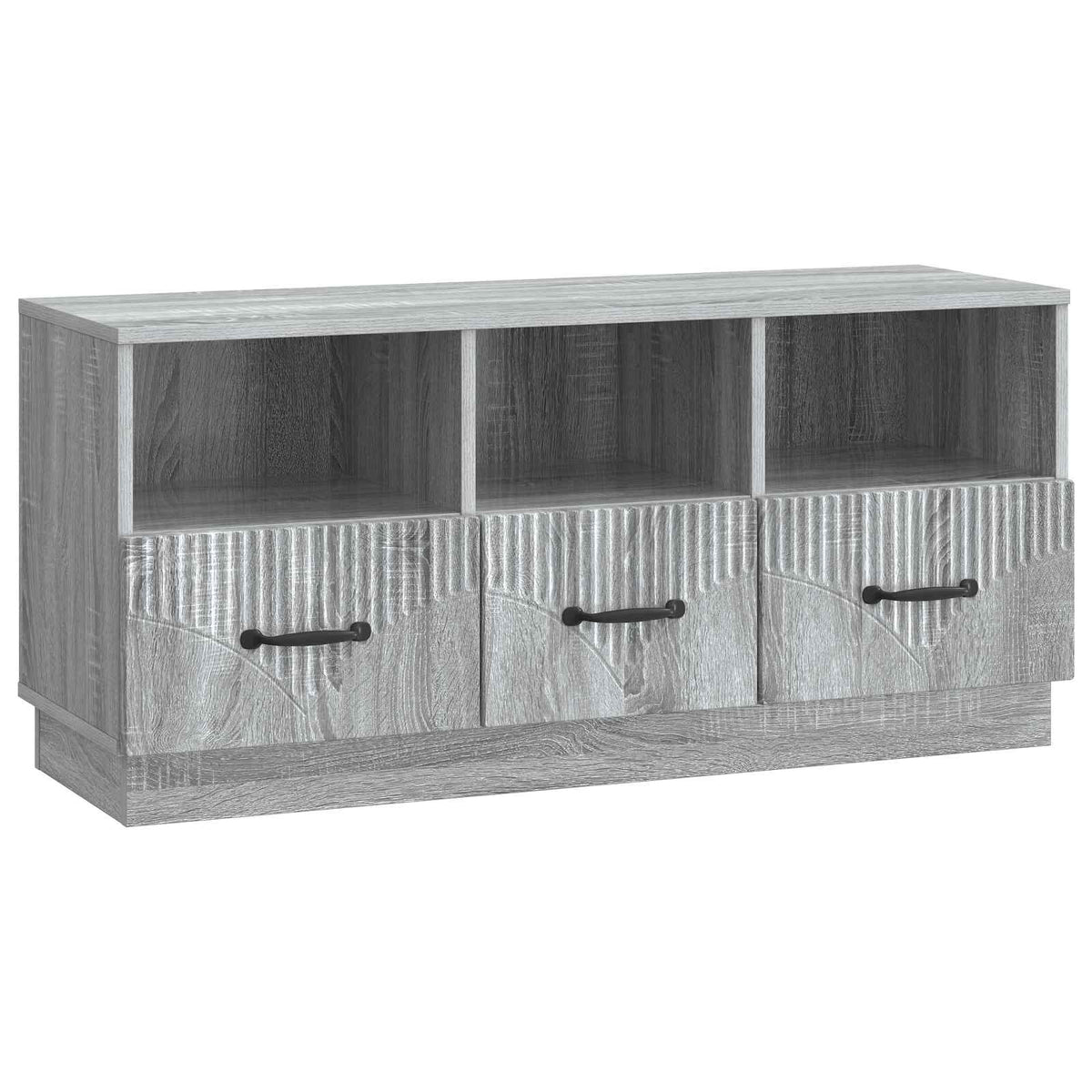 TV-Schränk Graues Sonoma 102 x 34,5 x 47 cm Holzwerkstoff