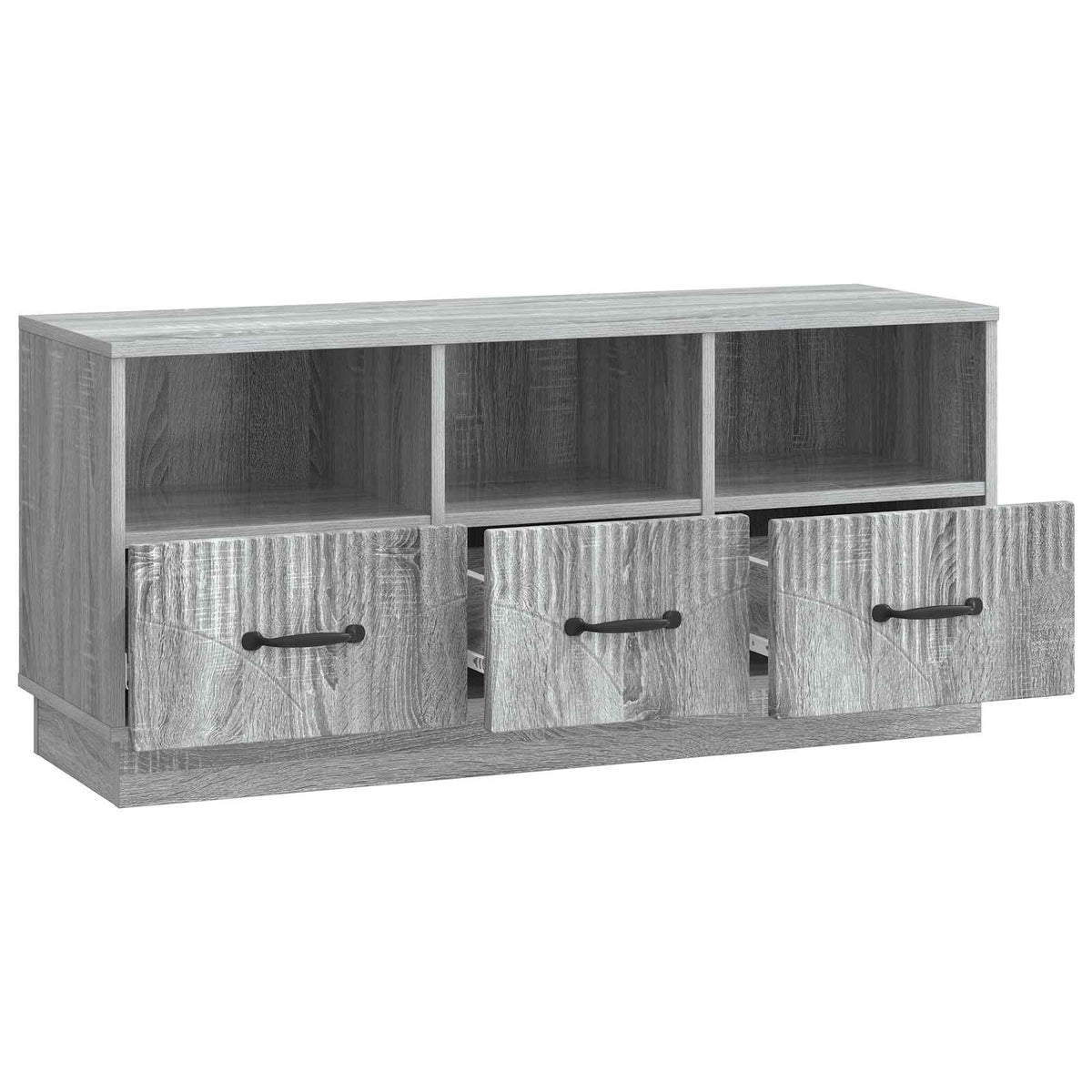 TV-Schränk Graues Sonoma 102 x 34,5 x 47 cm Holzwerkstoff