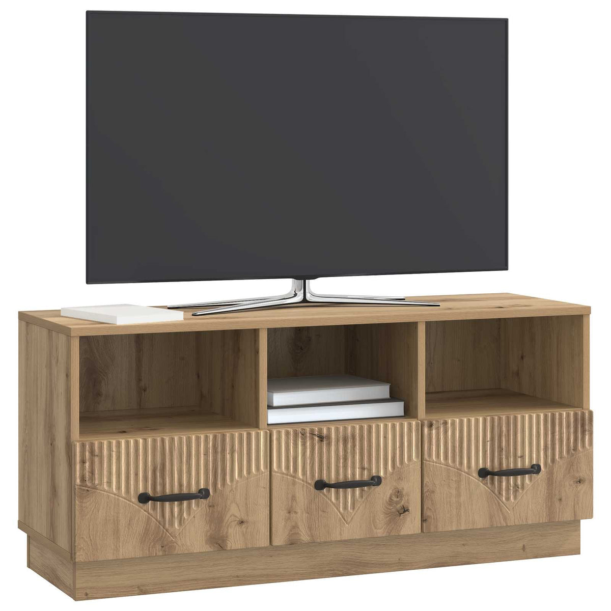 TV-Schränk 102 x 34,5 x 47 cm Artisan-Eiche Holzwerkstoff