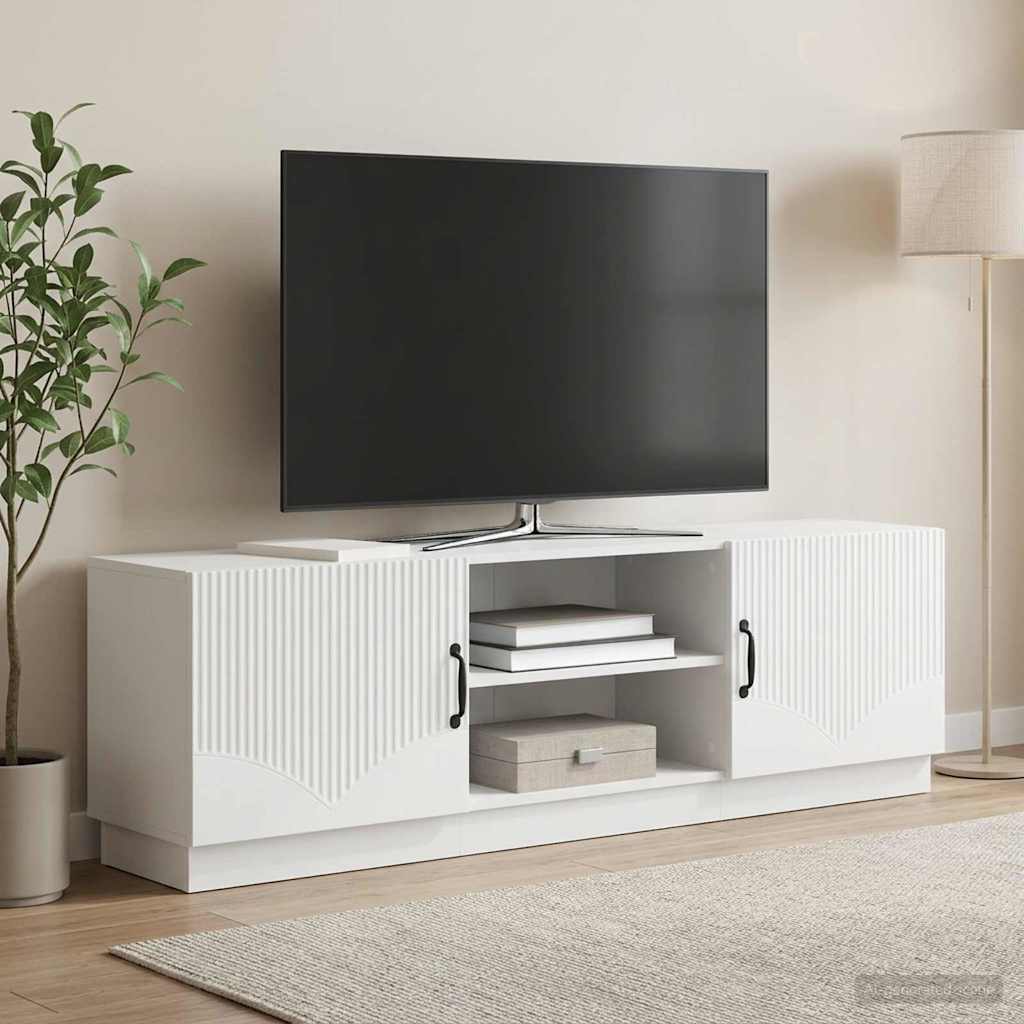 TV-Schränk Weiß 150 x 31 x 47 cm Holzwerkstoff
